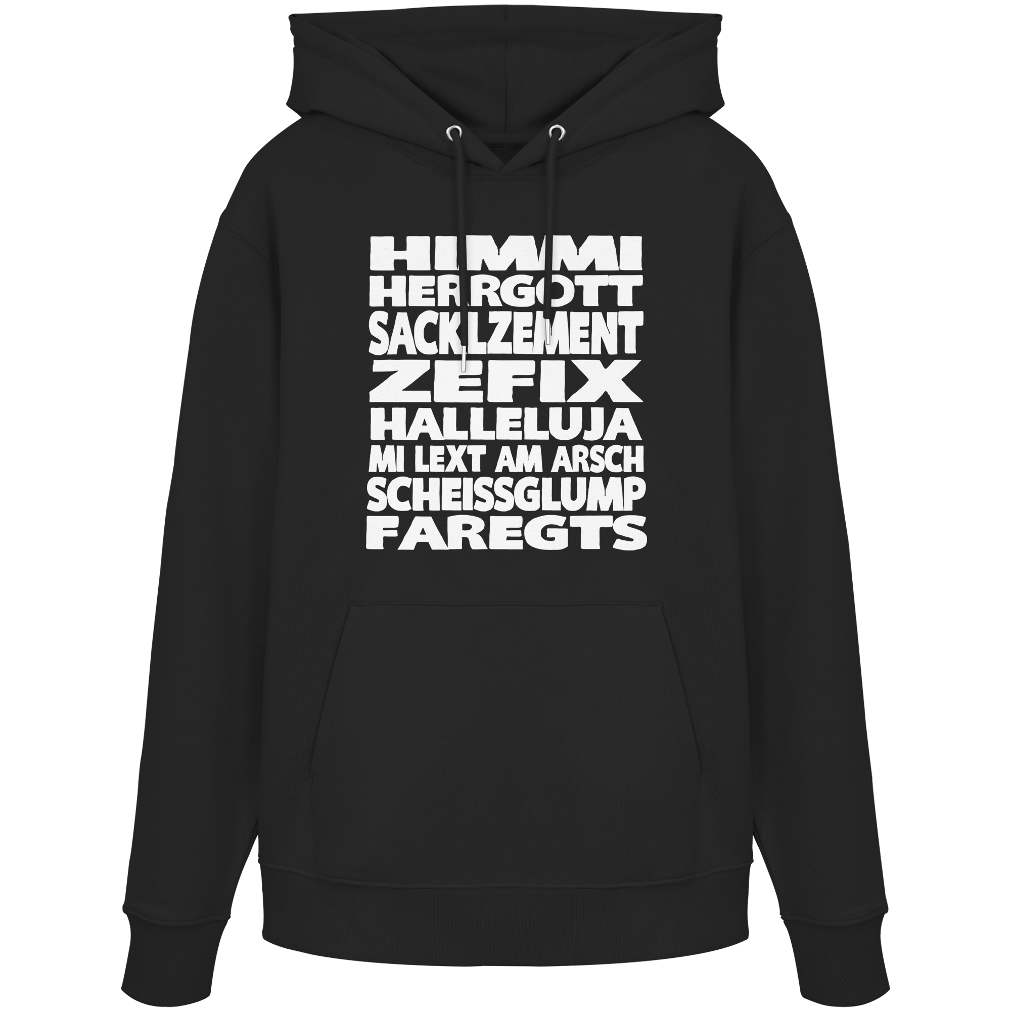 HIMMI HERRGOTT - Organic Hoodie - BayrischerHumor