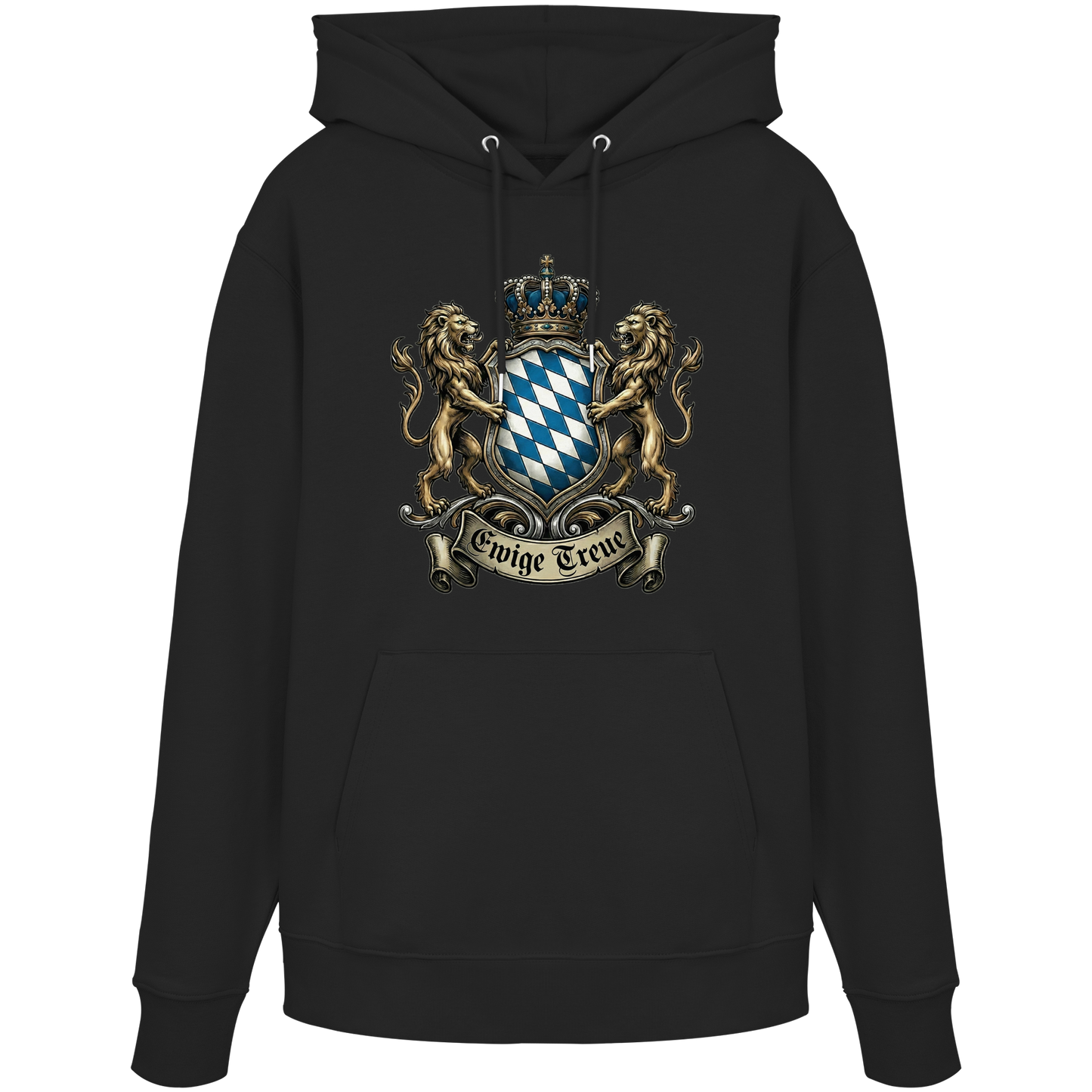 EWIGE TREUE - Organic Hoodie - BayrischerHumor