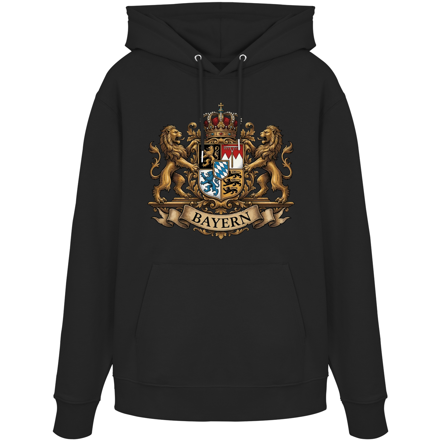BAYERN - Organic Hoodie - BayrischerHumor