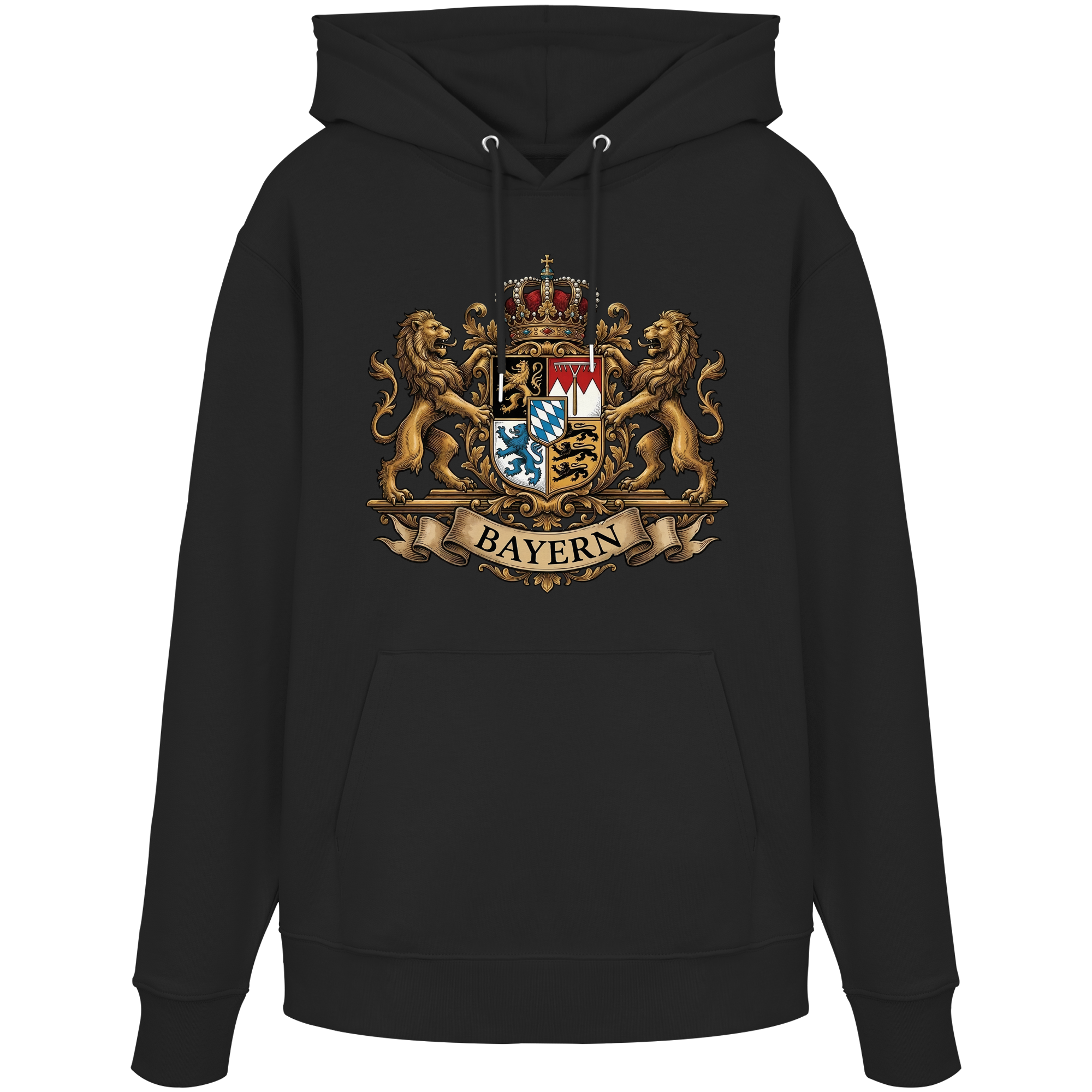 BAYERN - Organic Hoodie - BayrischerHumor