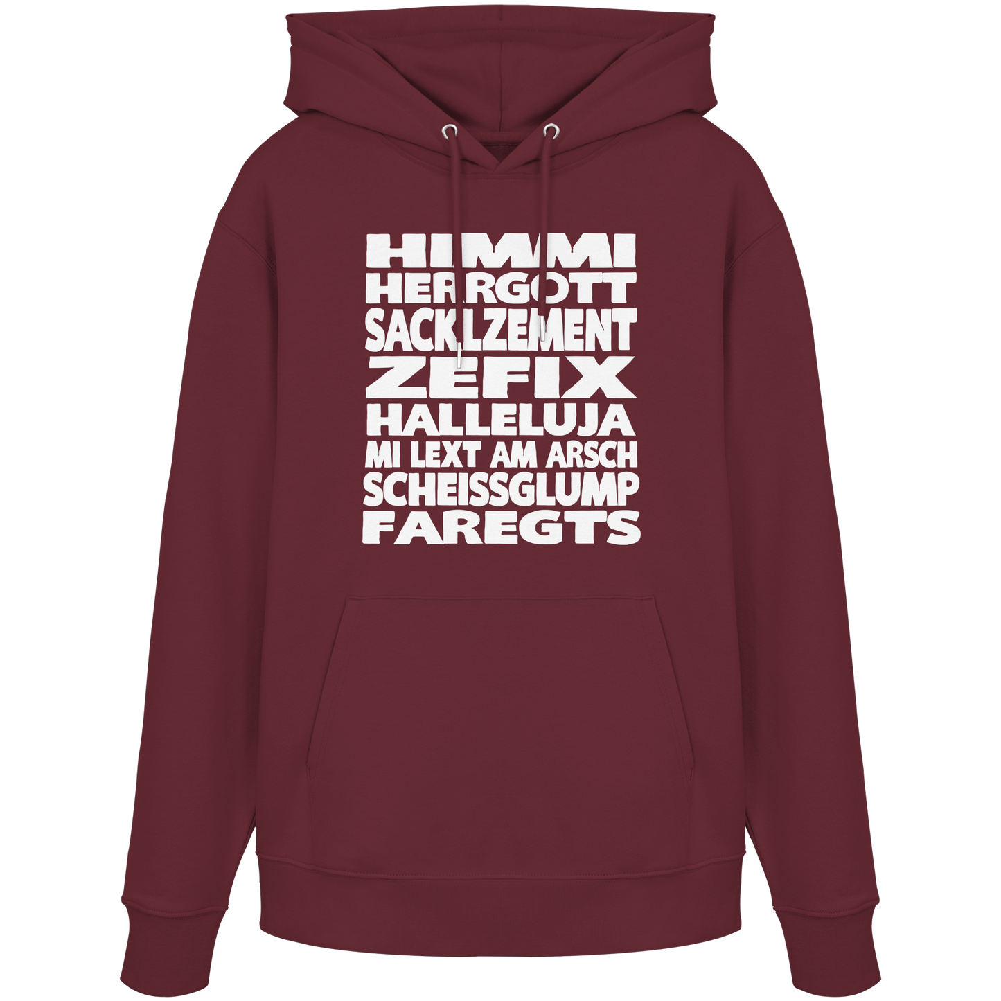HIMMI HERRGOTT - Organic Hoodie - BayrischerHumor