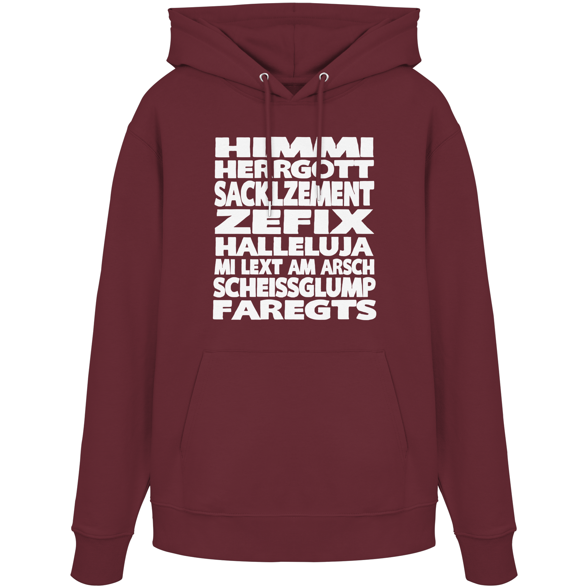 HIMMI HERRGOTT - Organic Hoodie - BayrischerHumor