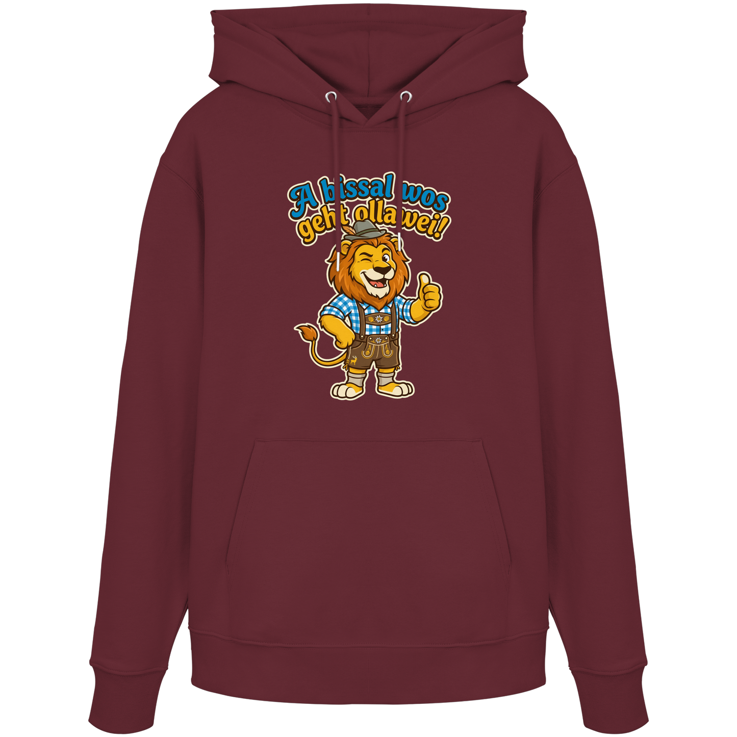 A BISSAL WOS GEHT OLLAWEI! - Organic Hoodie