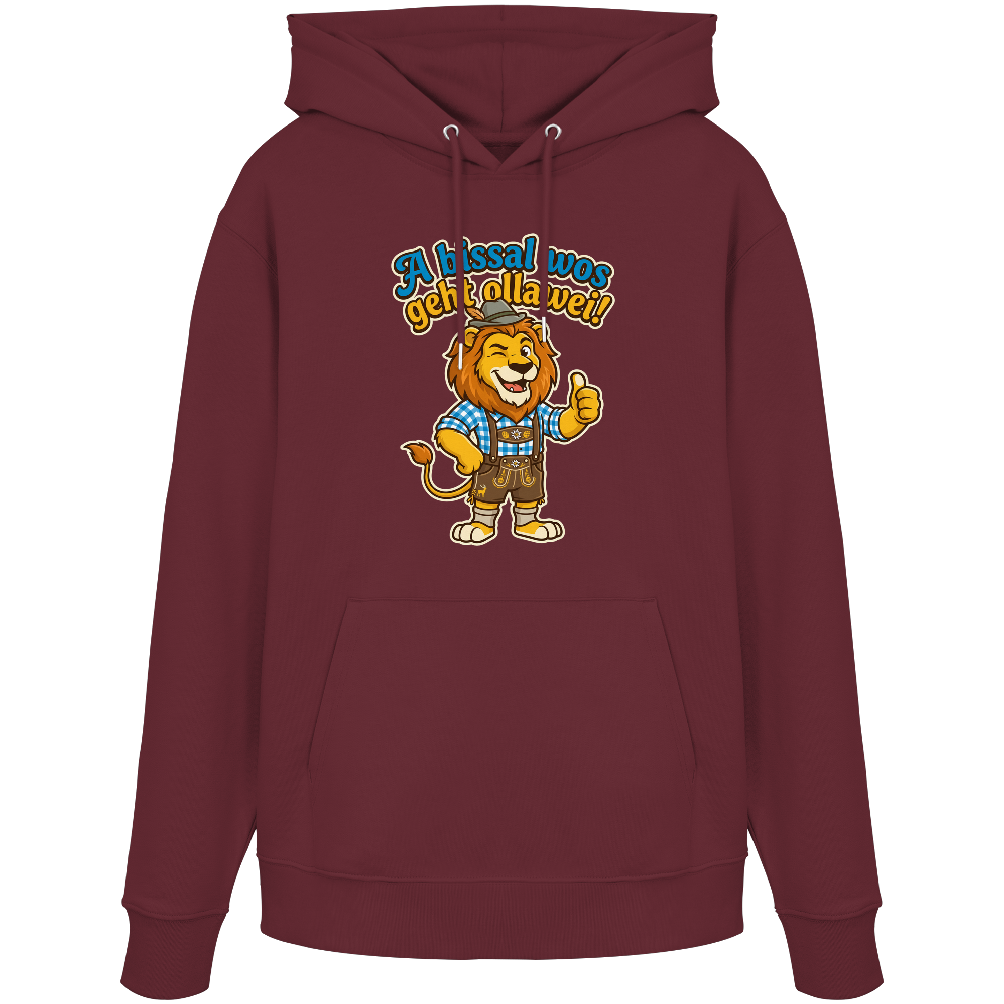A BISSAL WOS GEHT OLLAWEI! - Organic Hoodie