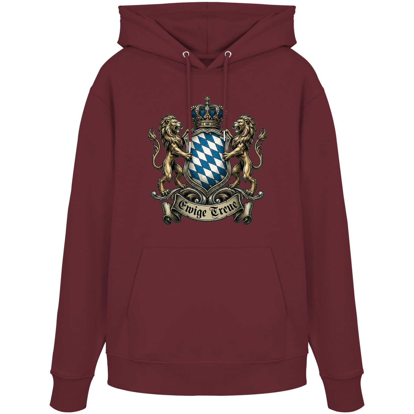 EWIGE TREUE - Organic Hoodie - BayrischerHumor