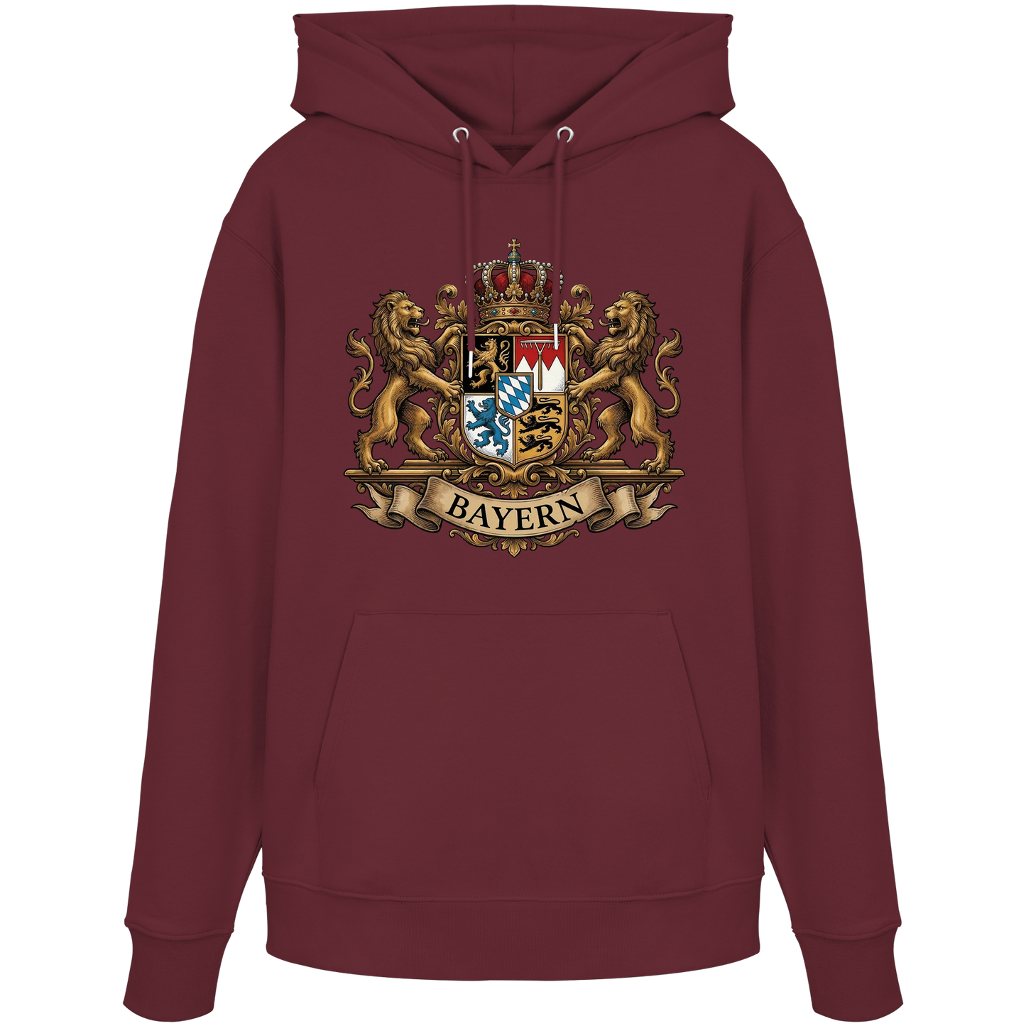 BAYERN - Organic Hoodie - BayrischerHumor