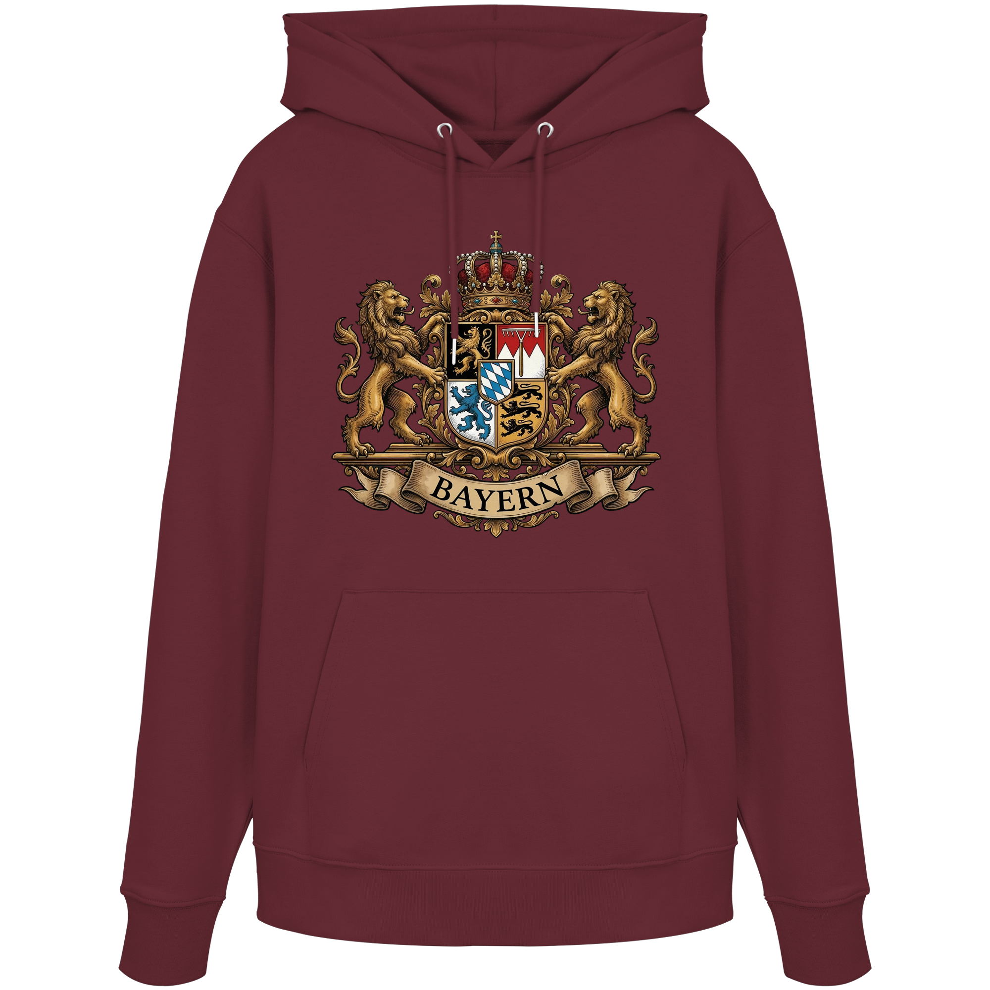 BAYERN - Organic Hoodie - BayrischerHumor
