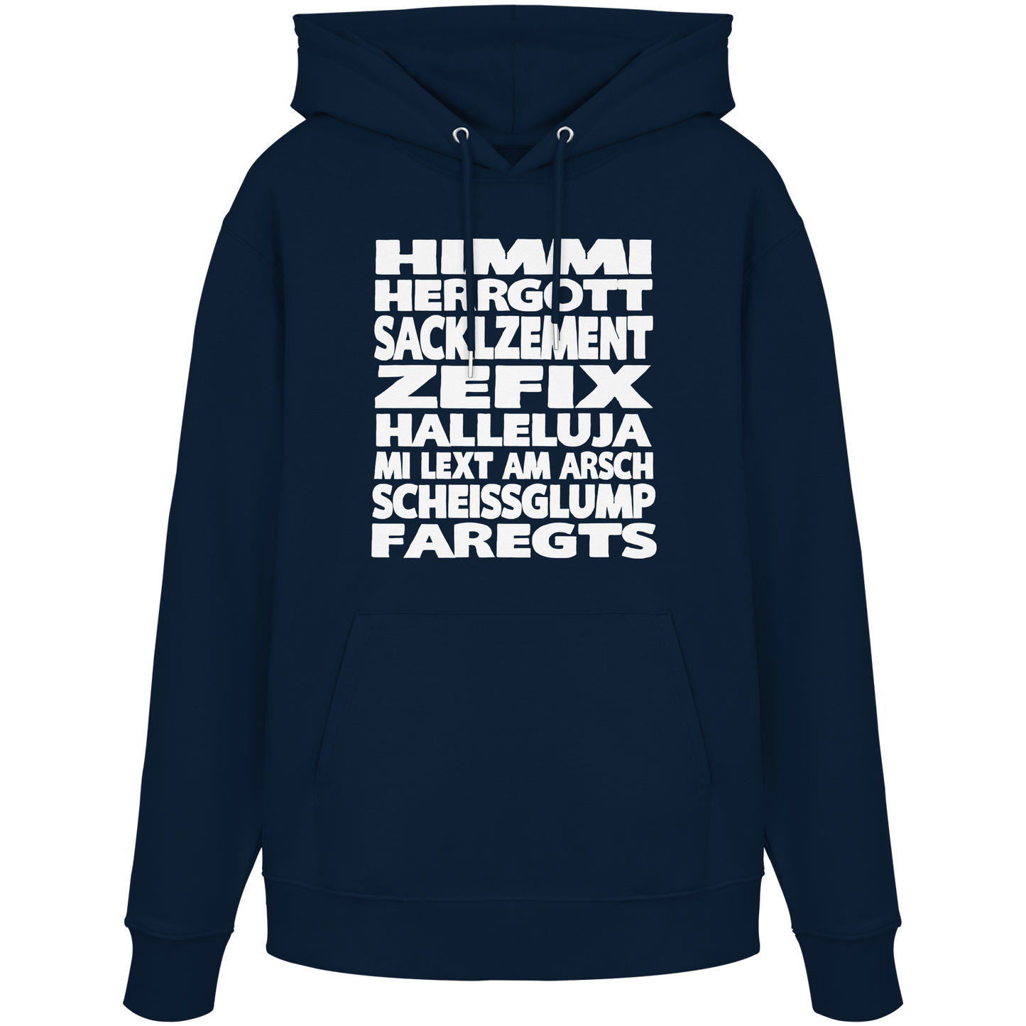 HIMMI HERRGOTT - Organic Hoodie - BayrischerHumor