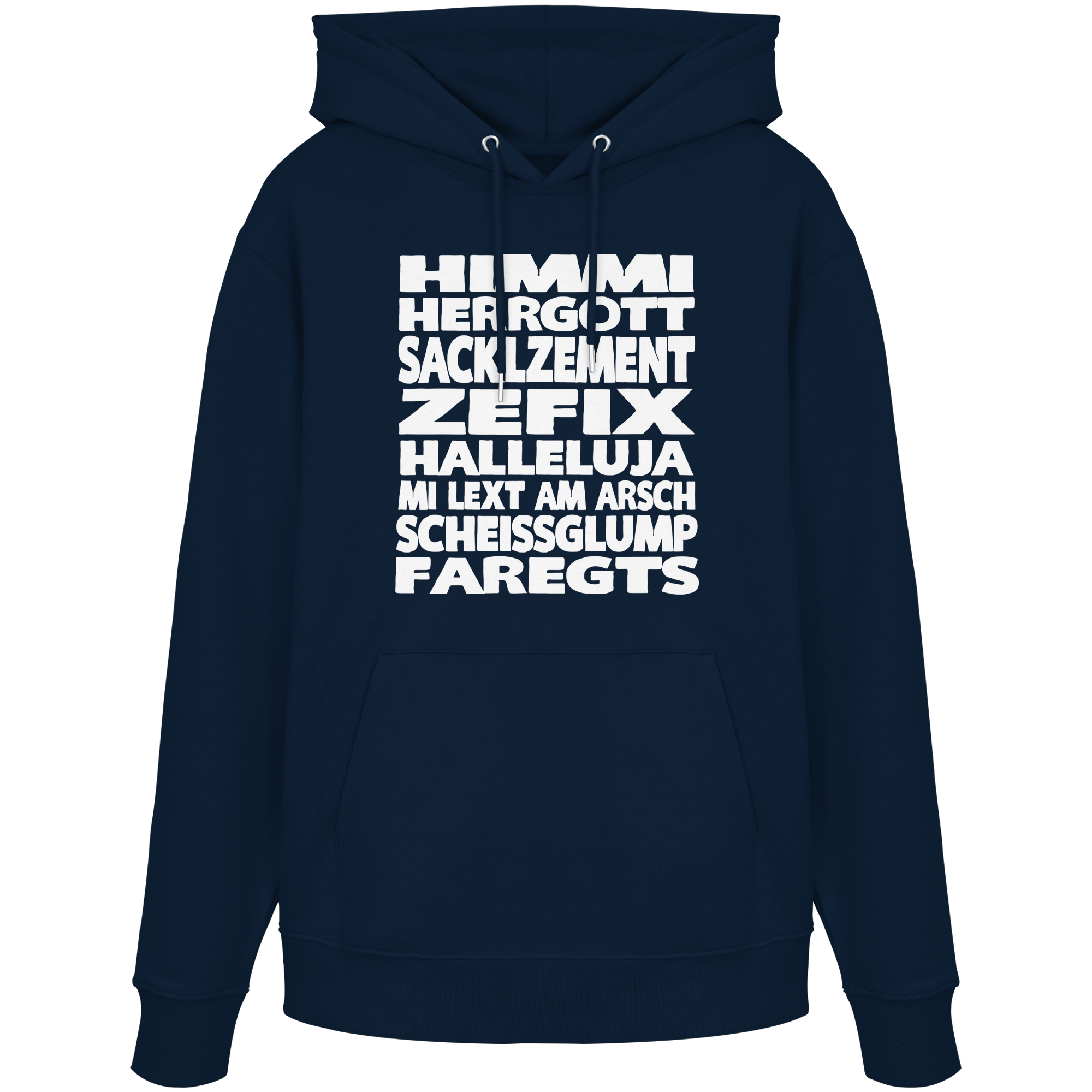 HIMMI HERRGOTT - Organic Hoodie - BayrischerHumor