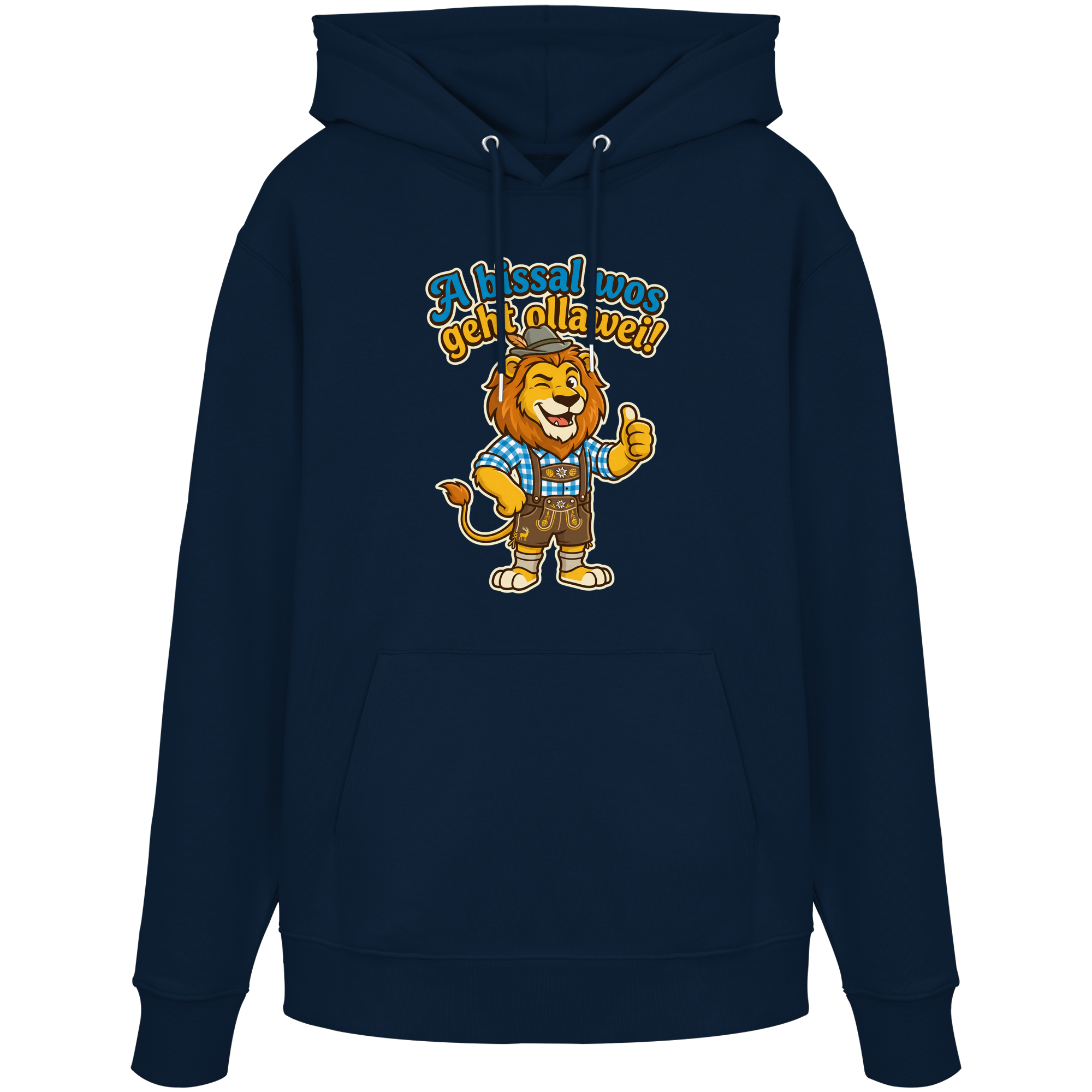A BISSAL WOS GEHT OLLAWEI! - Organic Hoodie