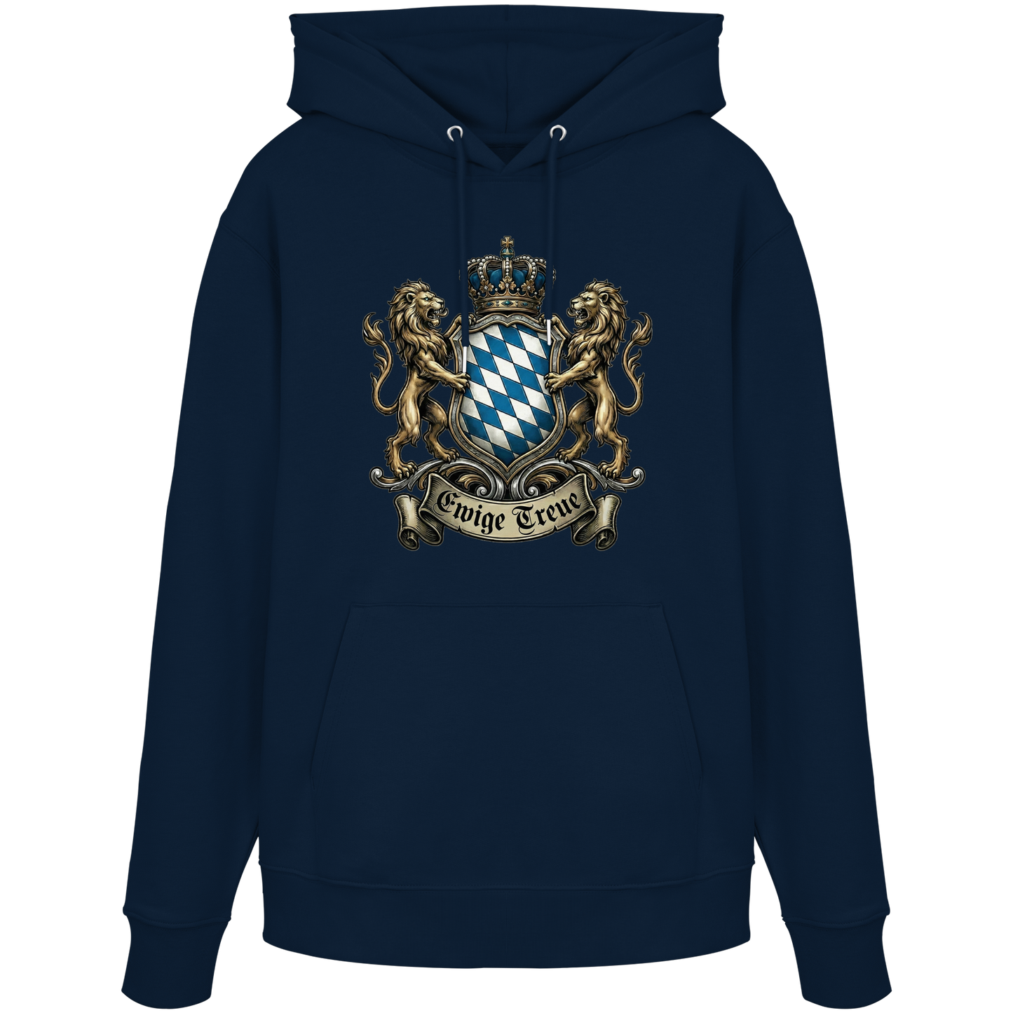 EWIGE TREUE - Organic Hoodie - BayrischerHumor