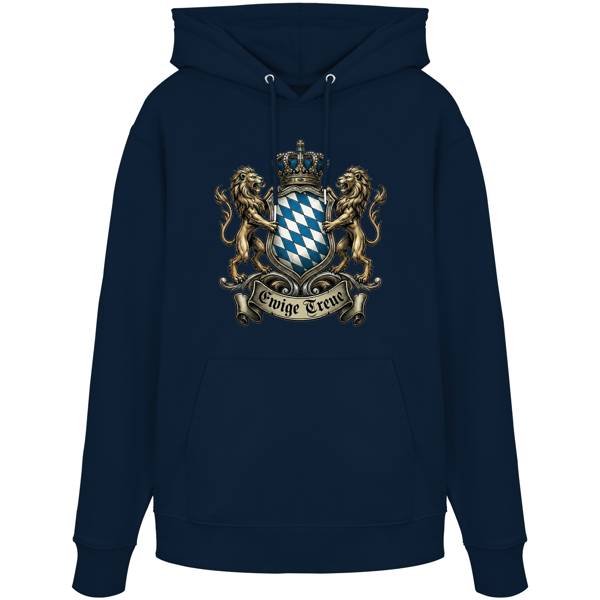EWIGE TREUE - Organic Hoodie - BayrischerHumor