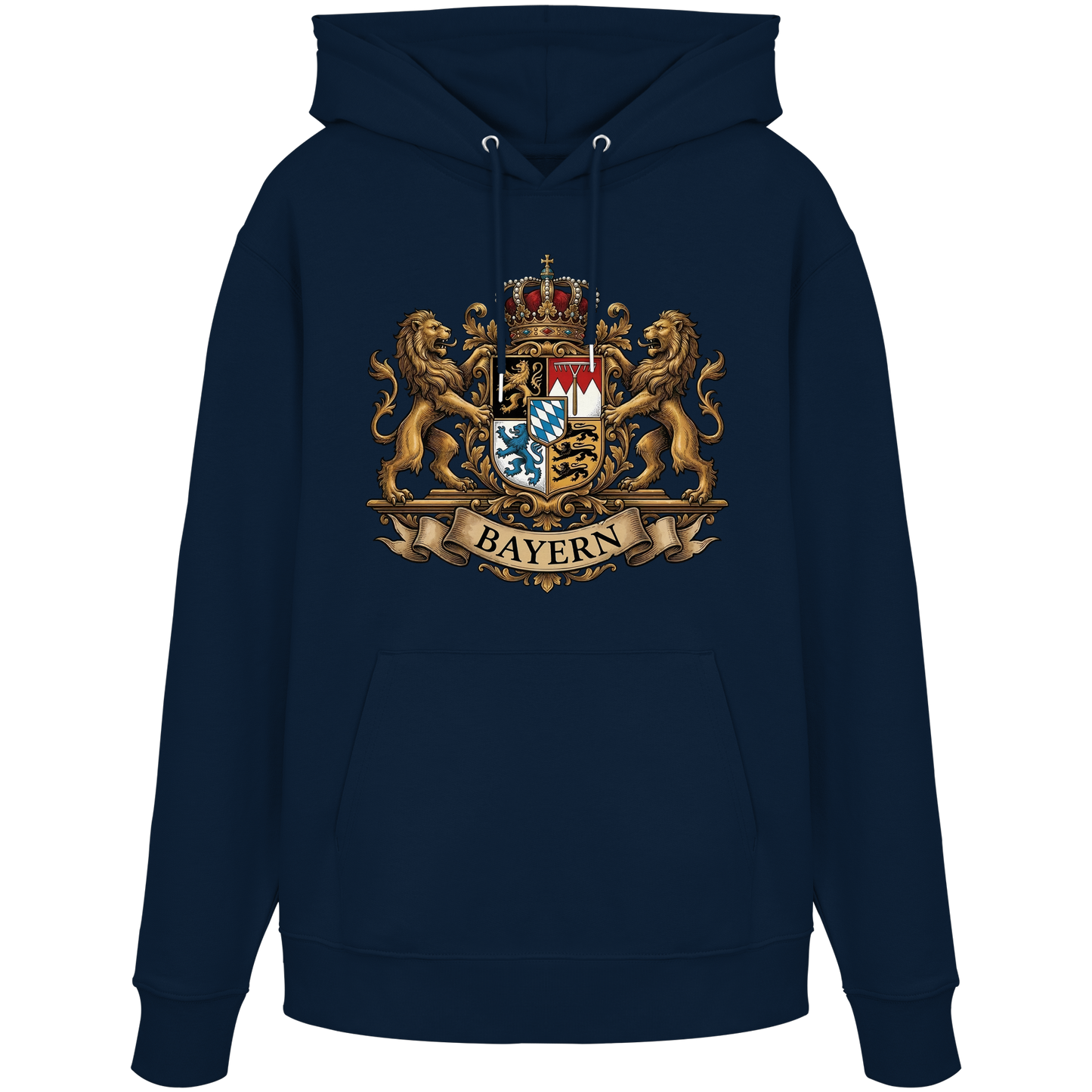 BAYERN - Organic Hoodie - BayrischerHumor
