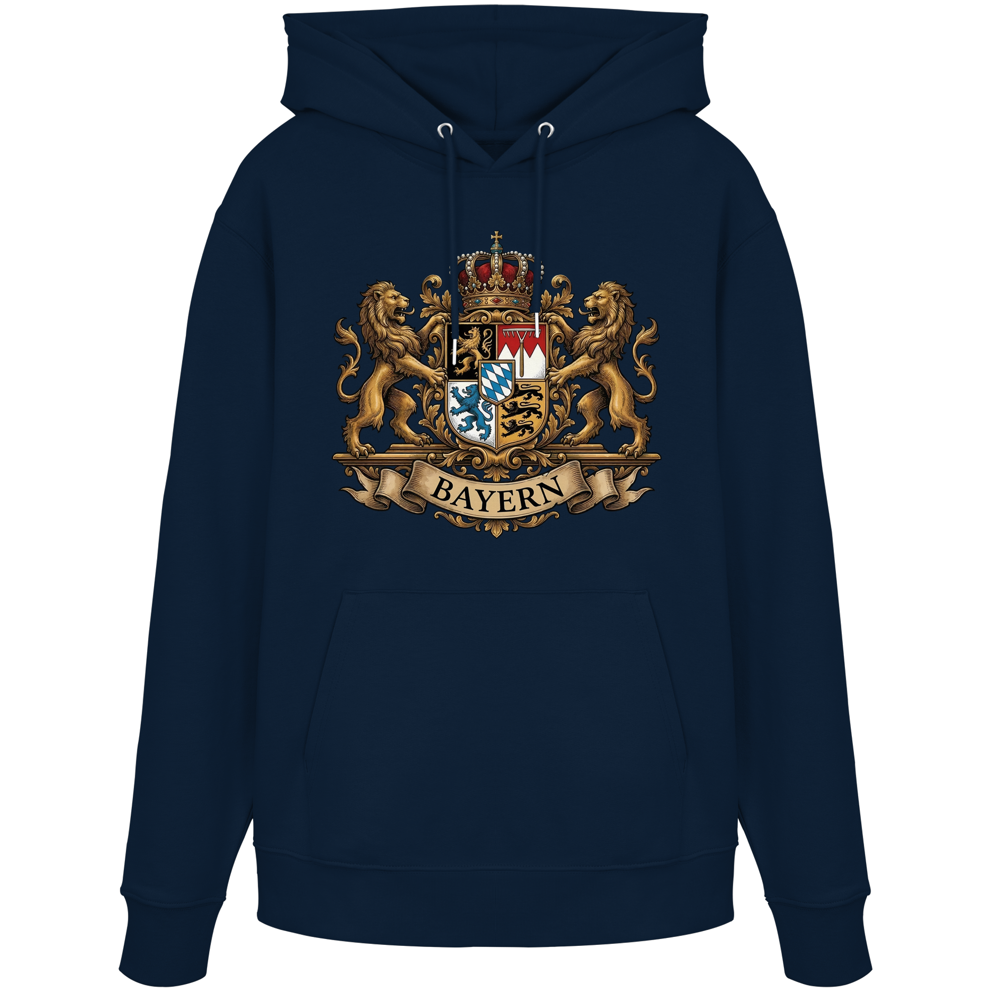 BAYERN - Organic Hoodie - BayrischerHumor