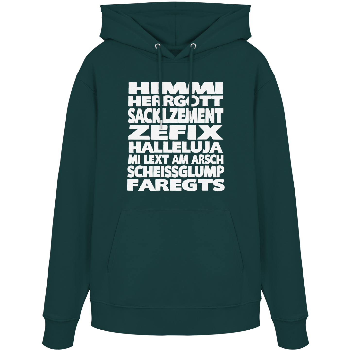 HIMMI HERRGOTT - Organic Hoodie - BayrischerHumor