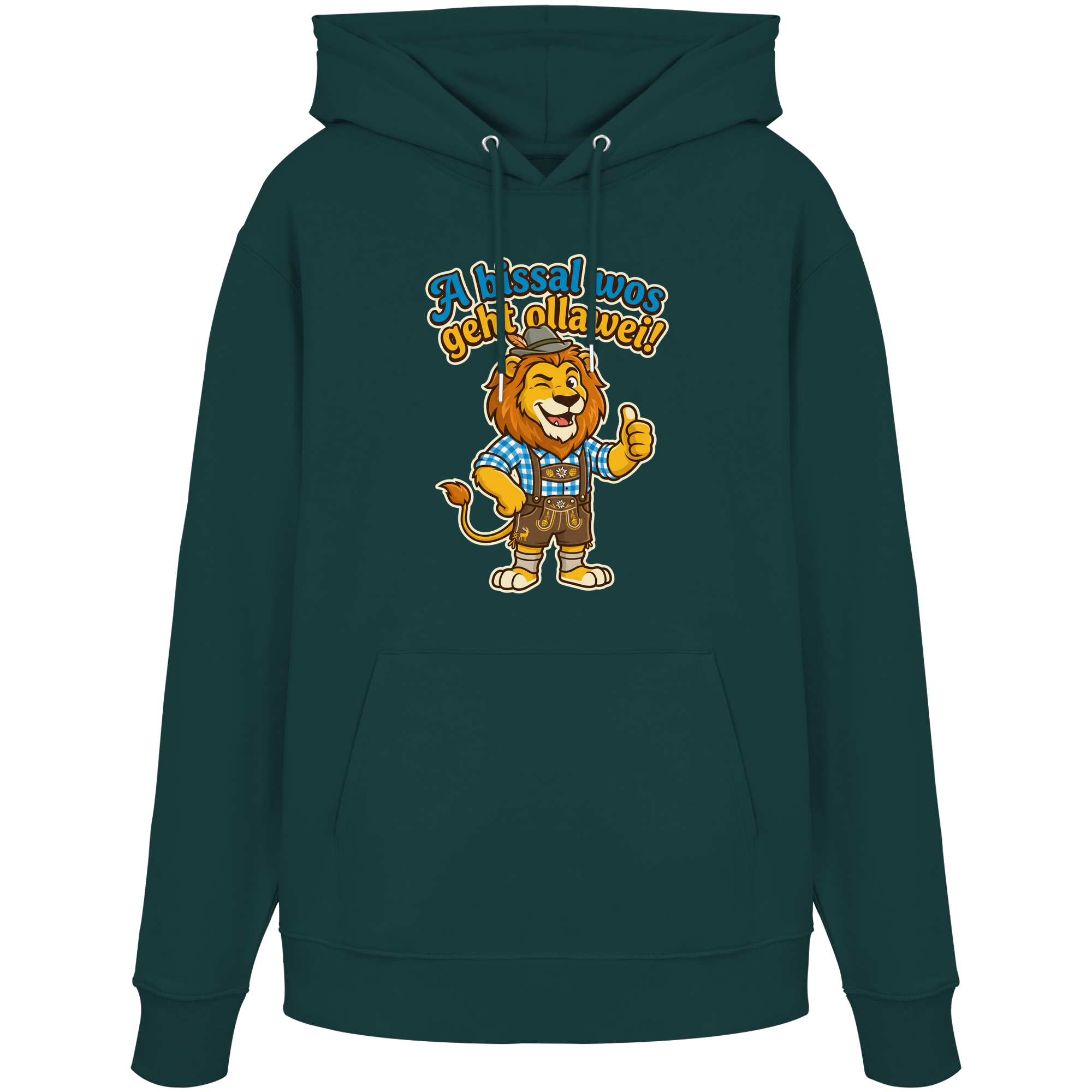 A BISSAL WOS GEHT OLLAWEI! - Organic Hoodie