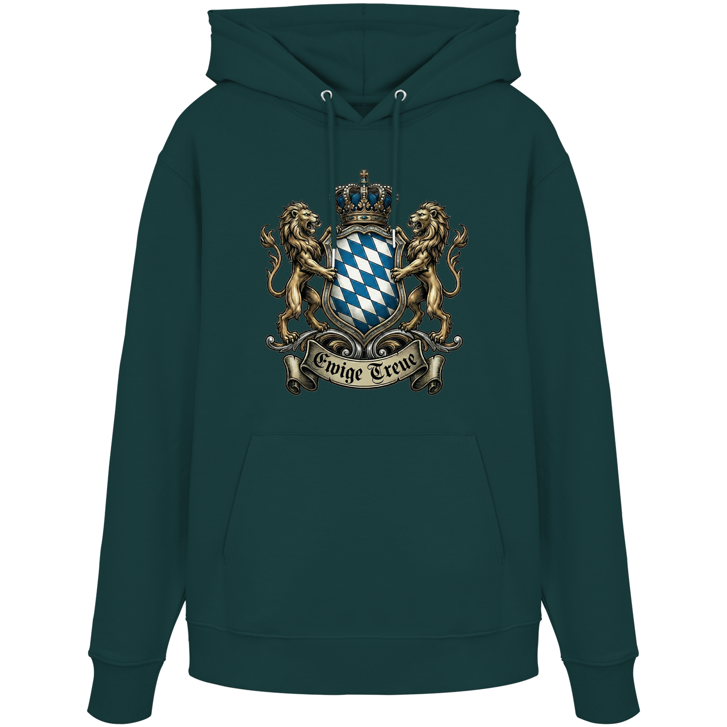 EWIGE TREUE - Organic Hoodie - BayrischerHumor