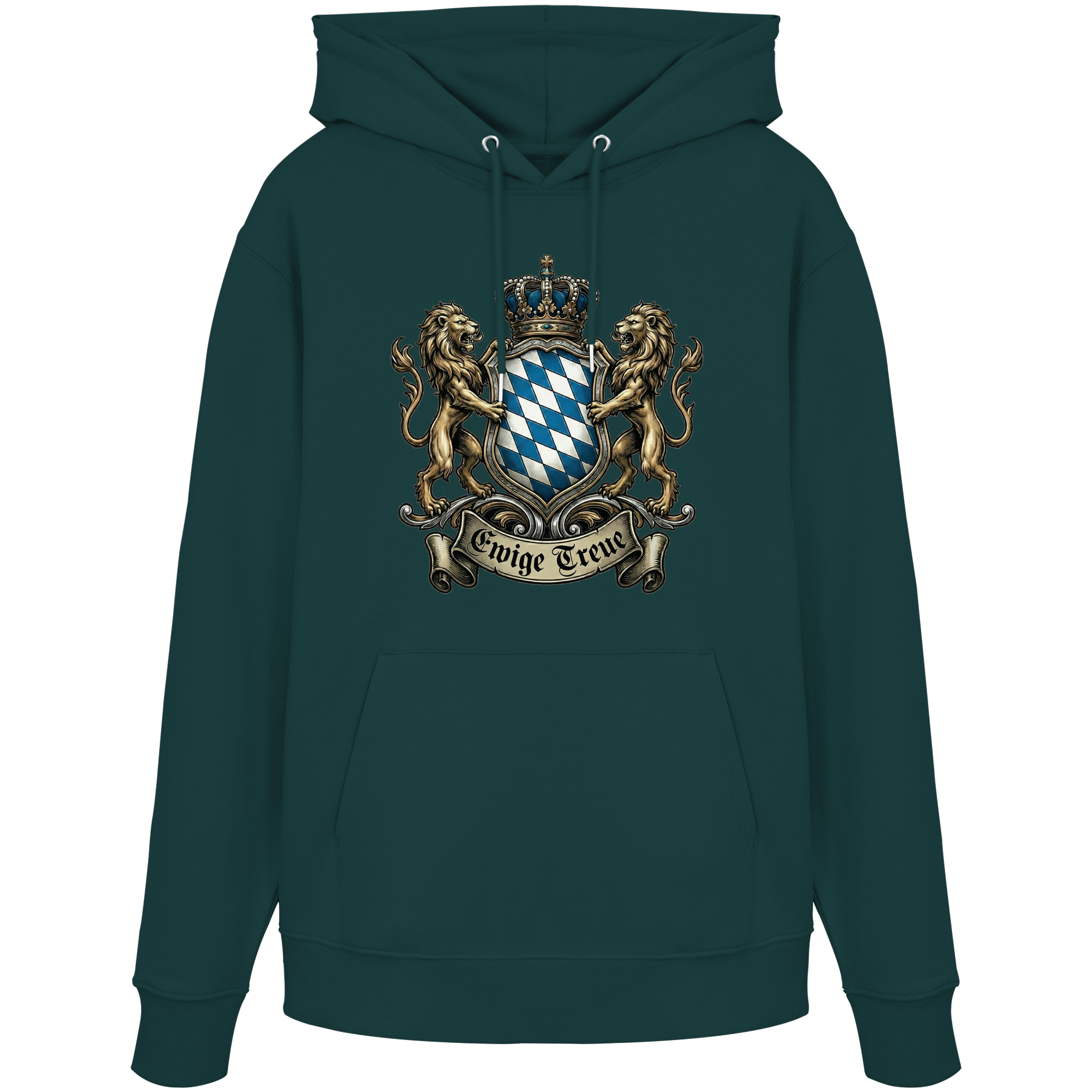 EWIGE TREUE - Organic Hoodie - BayrischerHumor