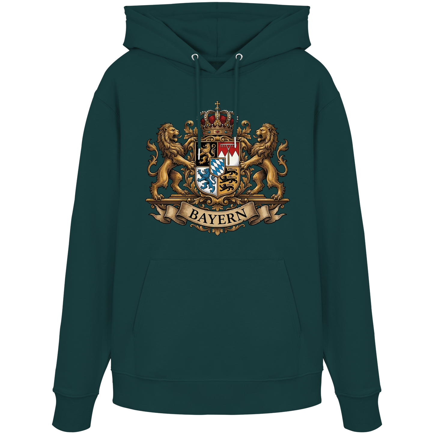 BAYERN - Organic Hoodie - BayrischerHumor