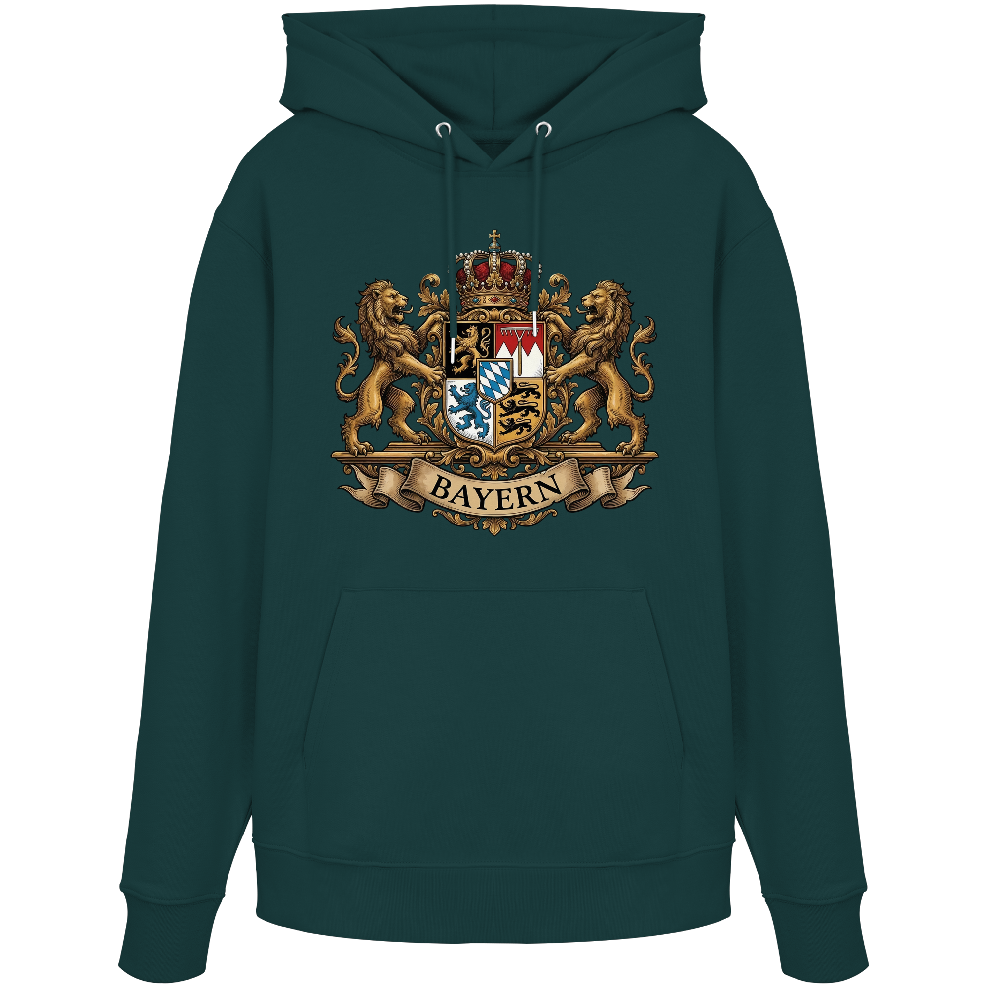 BAYERN - Organic Hoodie - BayrischerHumor