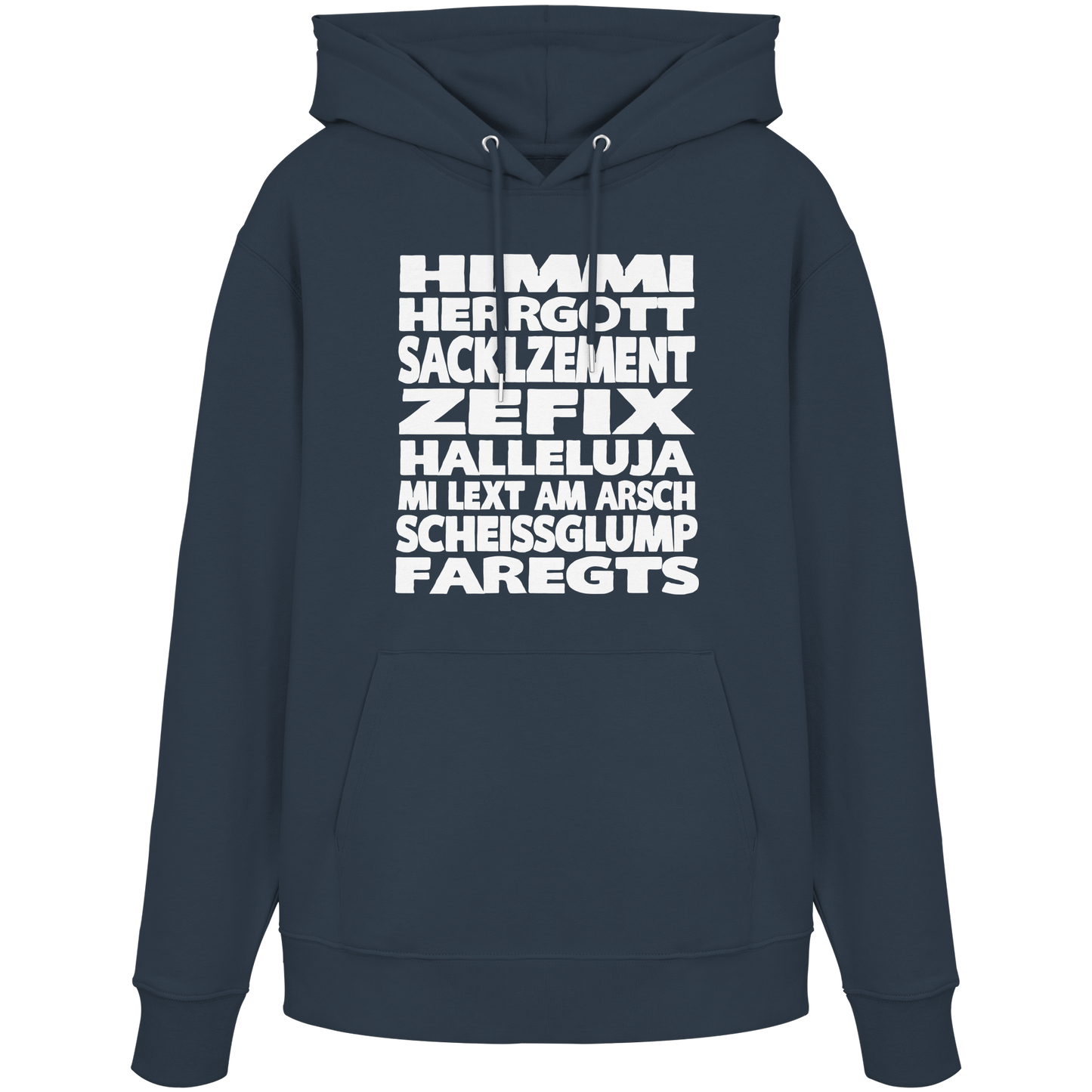 HIMMI HERRGOTT - Organic Hoodie - BayrischerHumor