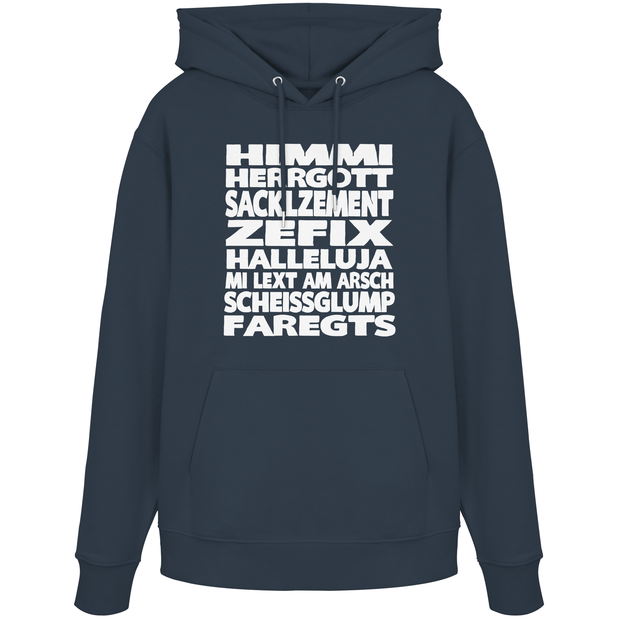 HIMMI HERRGOTT - Organic Hoodie - BayrischerHumor