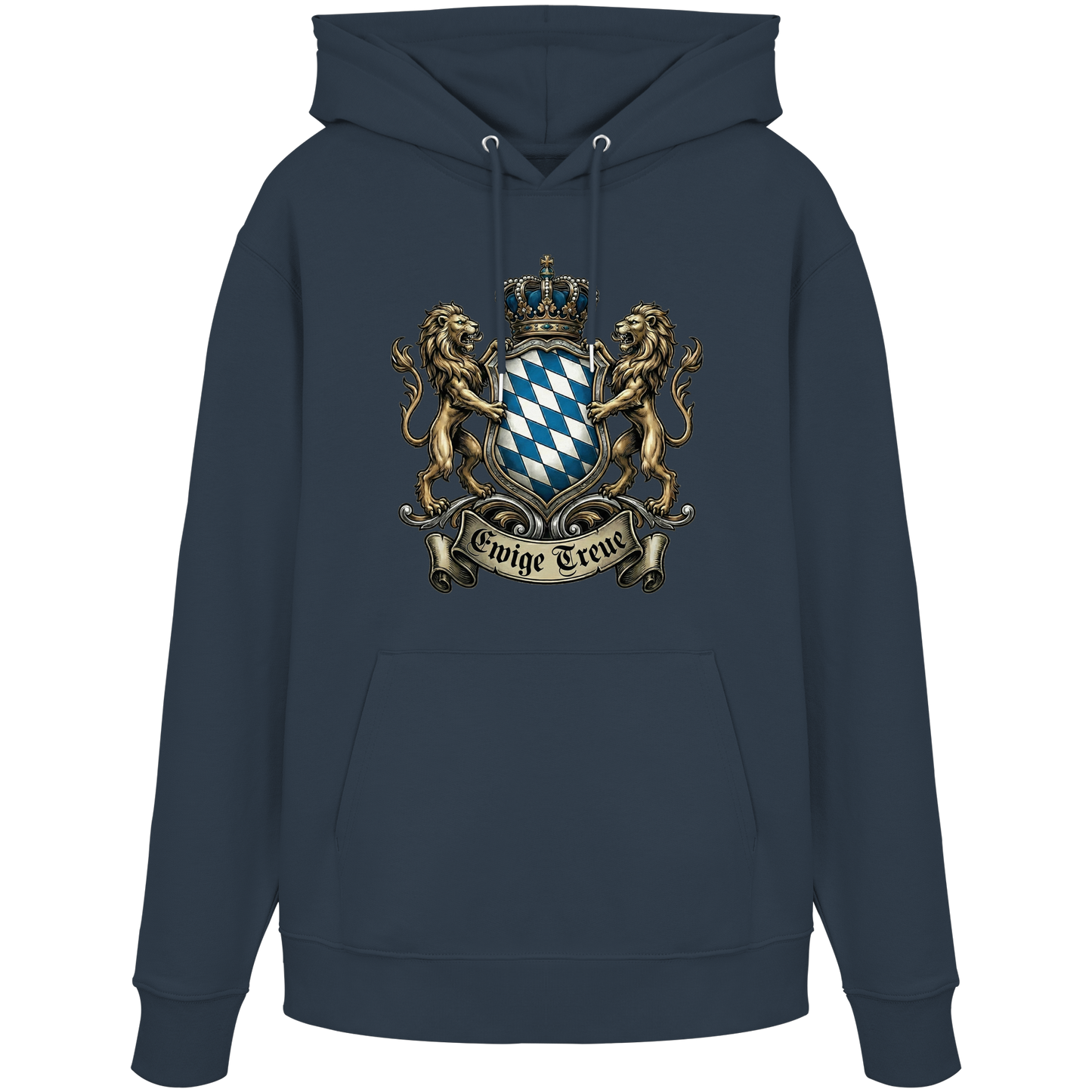 EWIGE TREUE - Organic Hoodie - BayrischerHumor