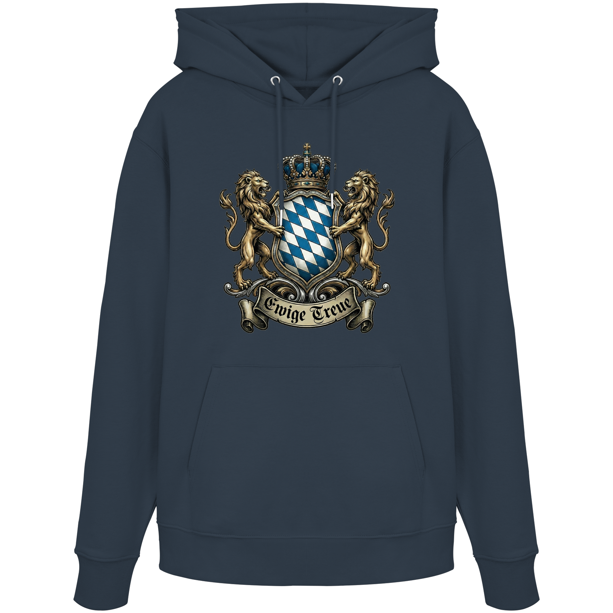 EWIGE TREUE - Organic Hoodie - BayrischerHumor