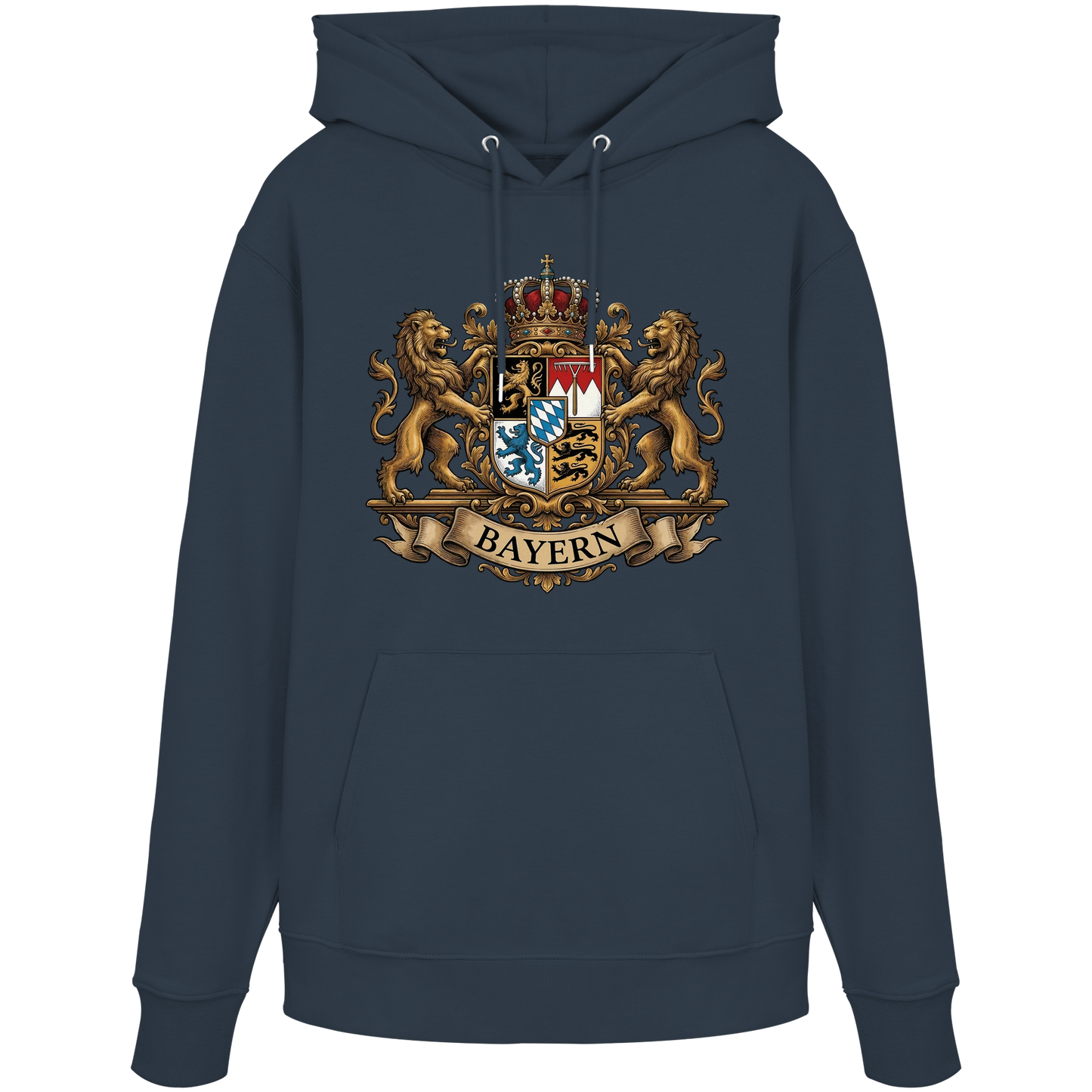 BAYERN - Organic Hoodie - BayrischerHumor