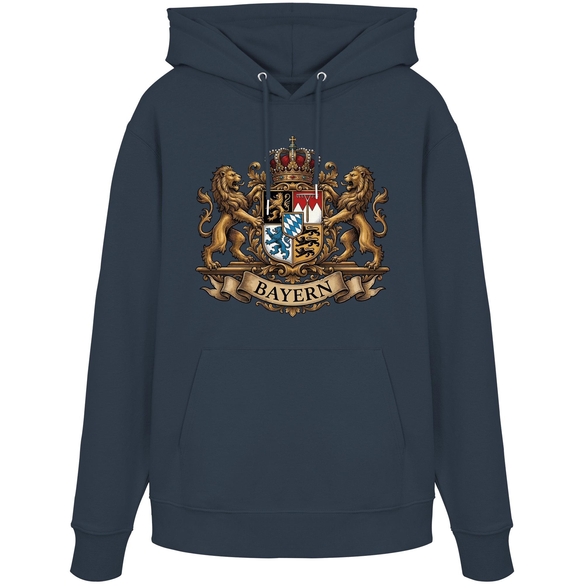 BAYERN - Organic Hoodie - BayrischerHumor
