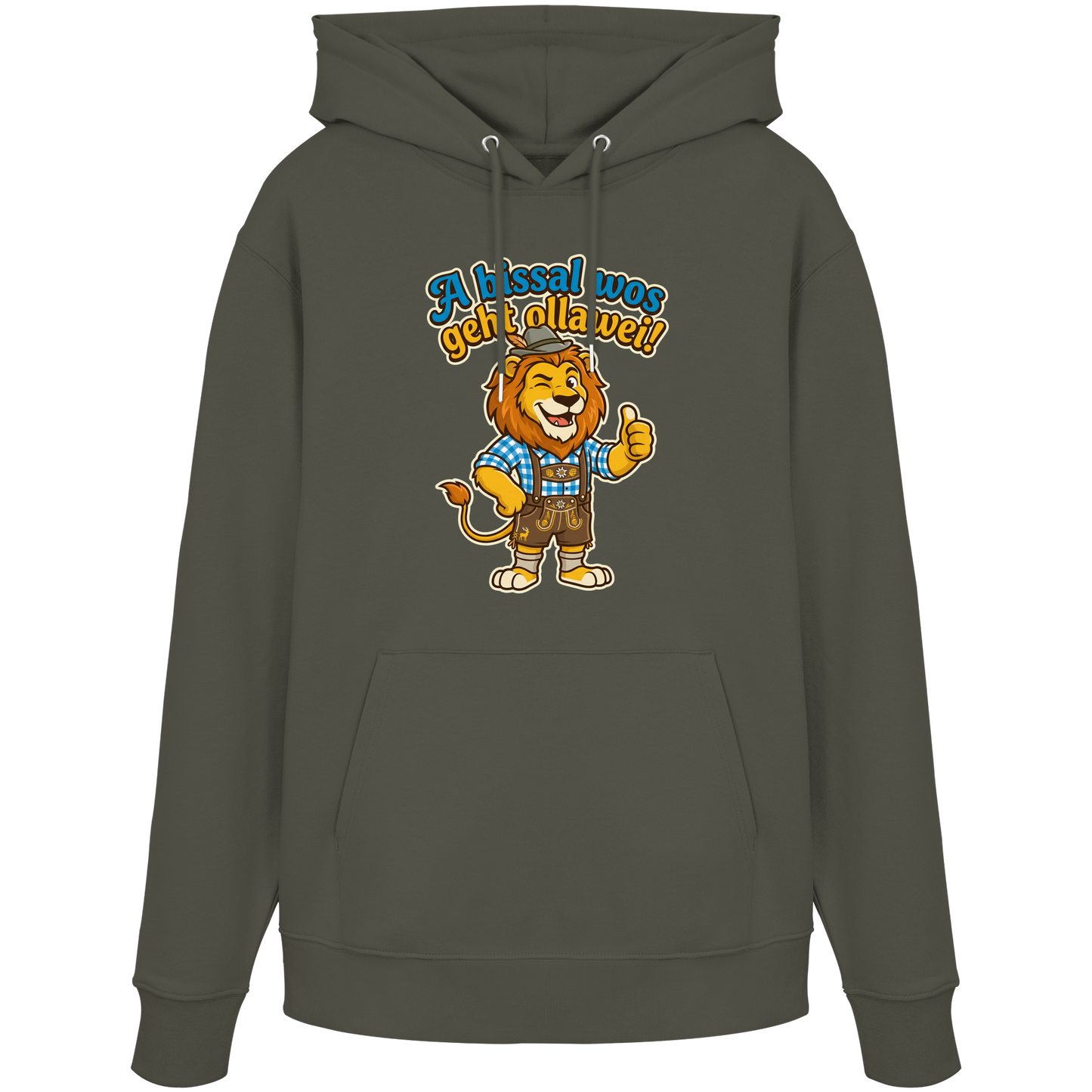 A BISSAL WOS GEHT OLLAWEI! - Organic Hoodie