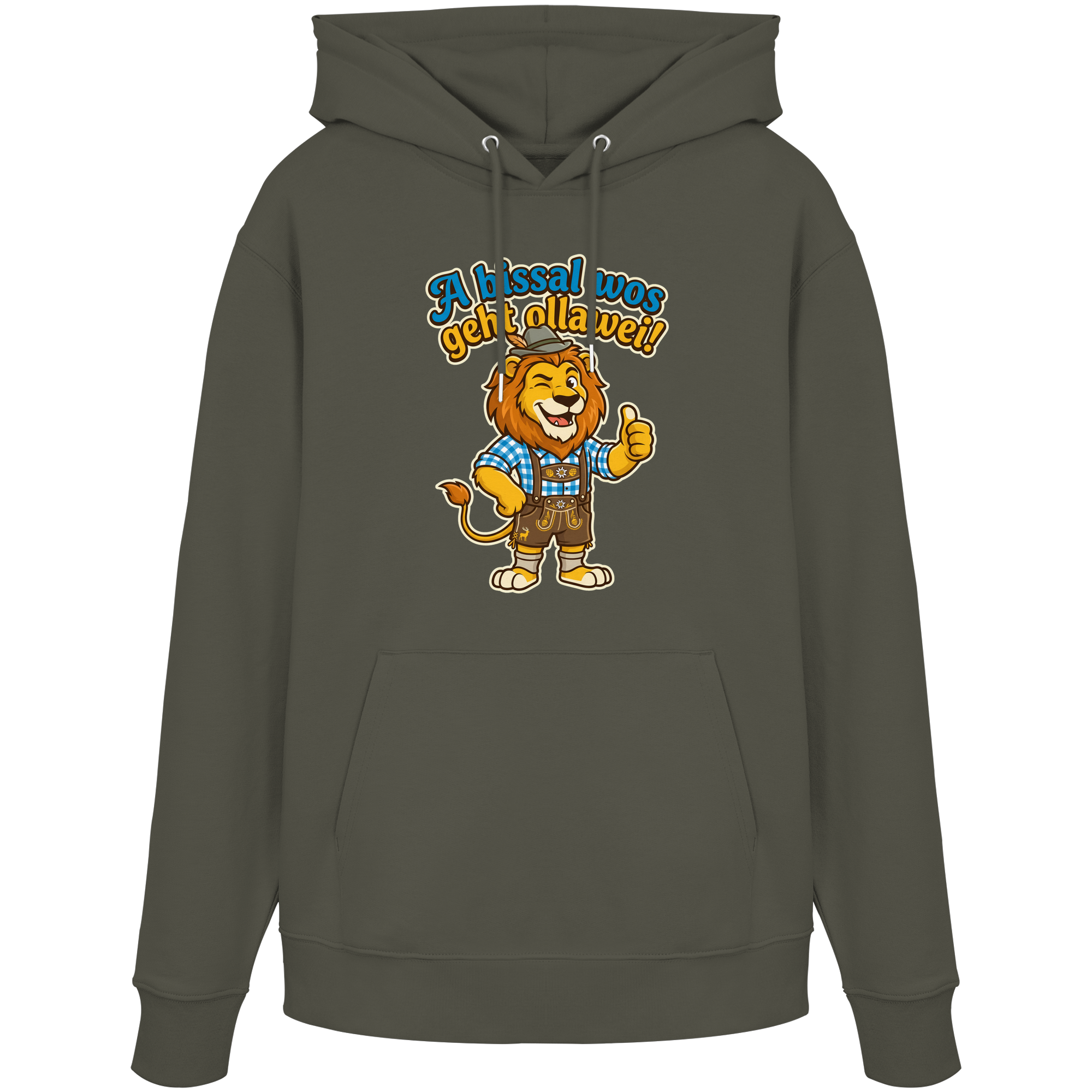 A BISSAL WOS GEHT OLLAWEI! - Organic Hoodie