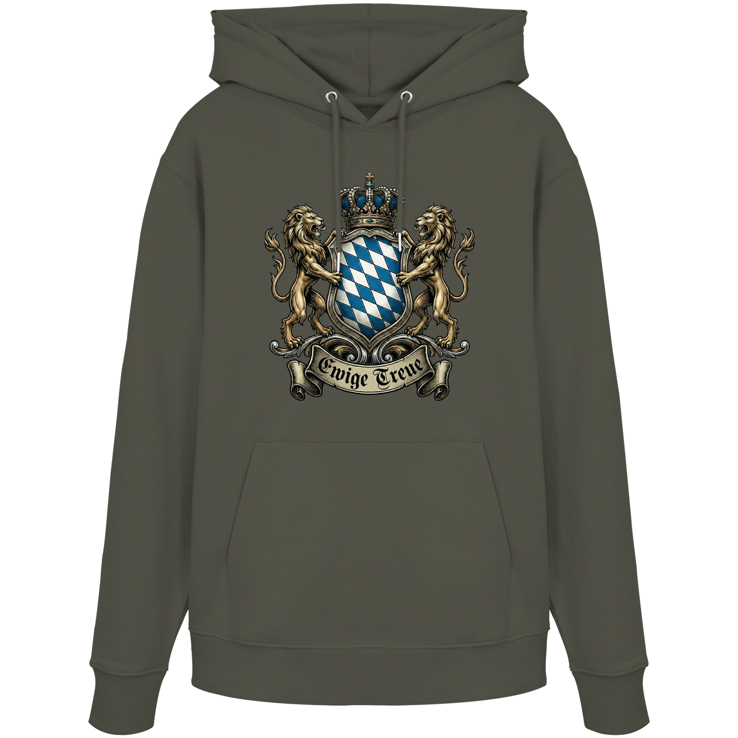 EWIGE TREUE - Organic Hoodie - BayrischerHumor