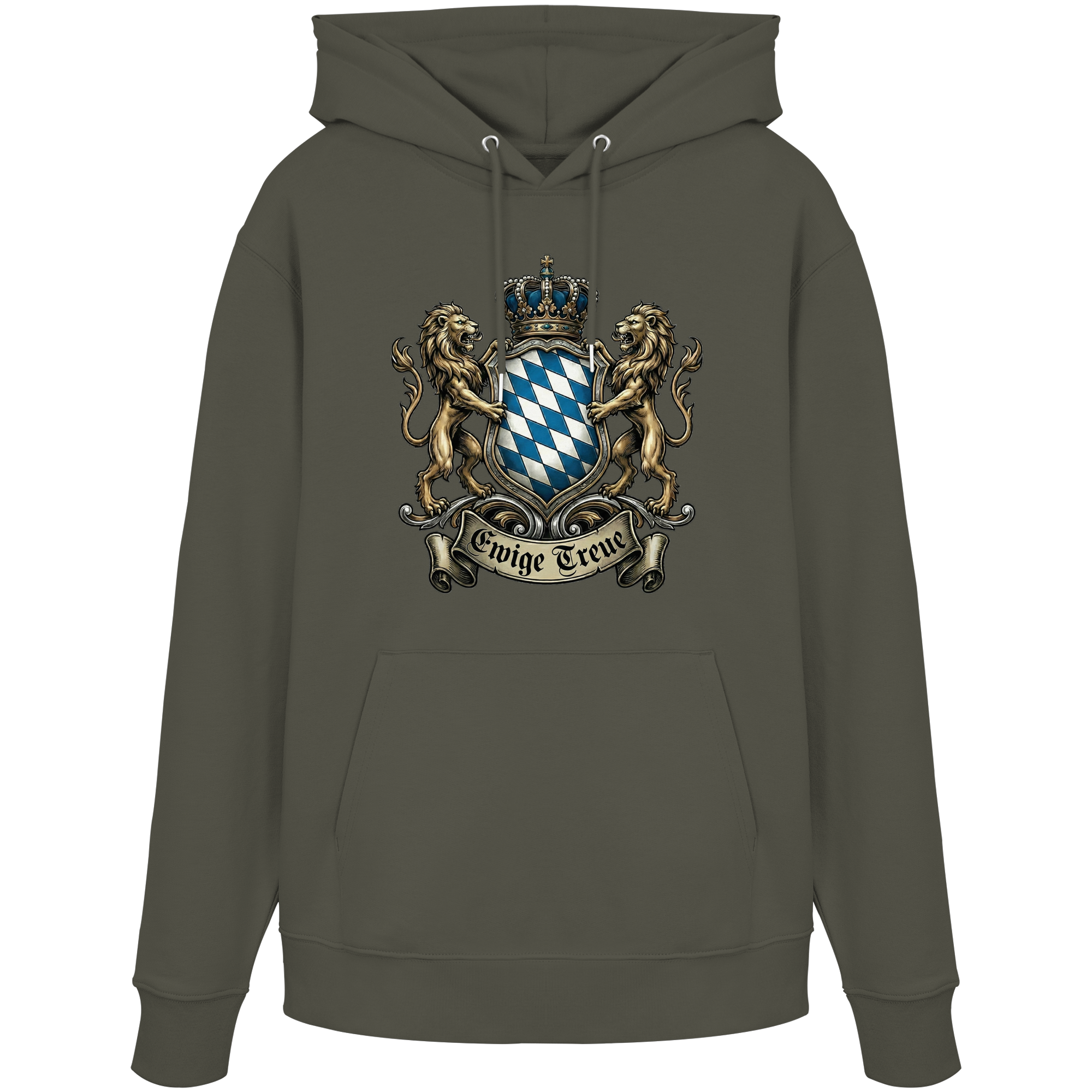 EWIGE TREUE - Organic Hoodie - BayrischerHumor