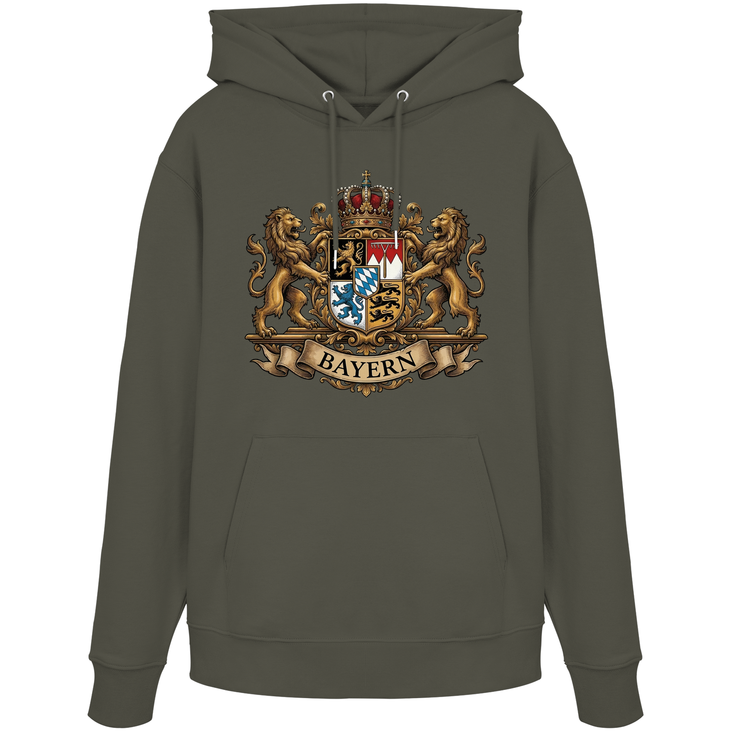 BAYERN - Organic Hoodie - BayrischerHumor