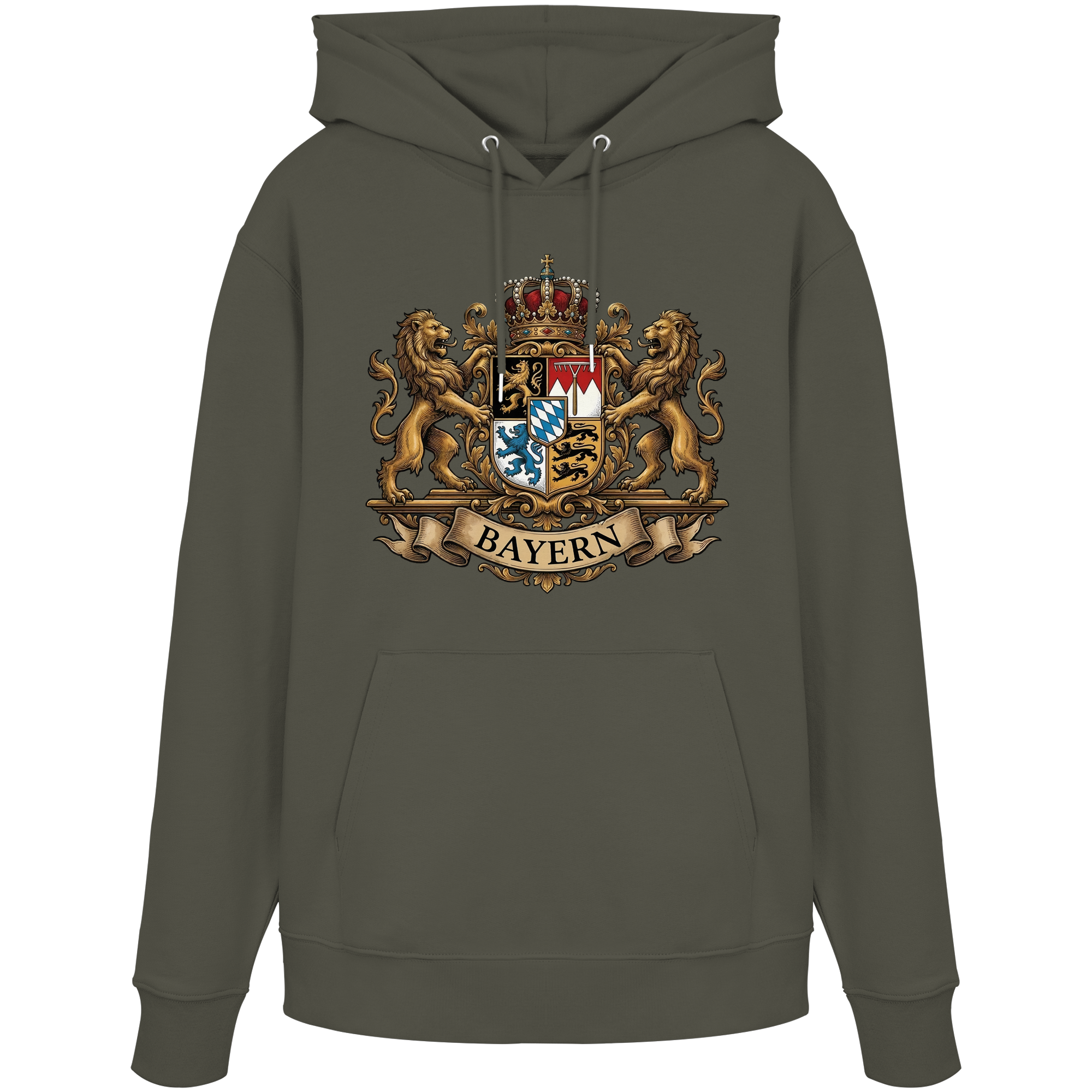 BAYERN - Organic Hoodie - BayrischerHumor
