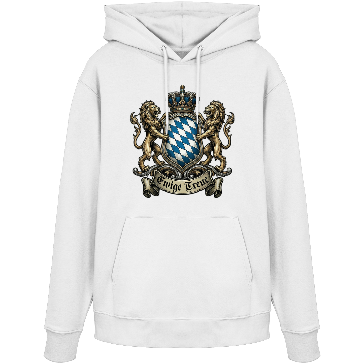 EWIGE TREUE - Organic Hoodie - BayrischerHumor