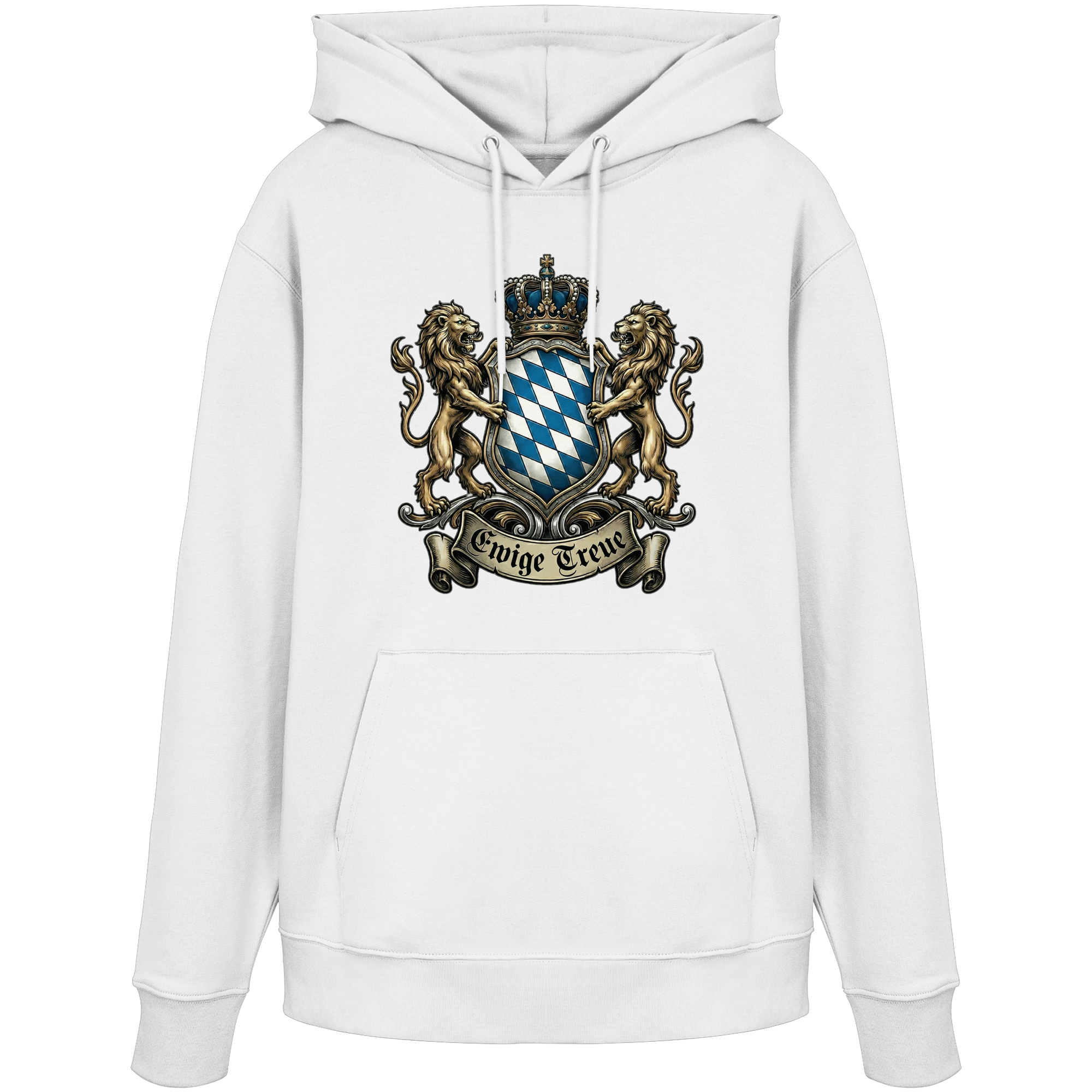 EWIGE TREUE - Organic Hoodie - BayrischerHumor