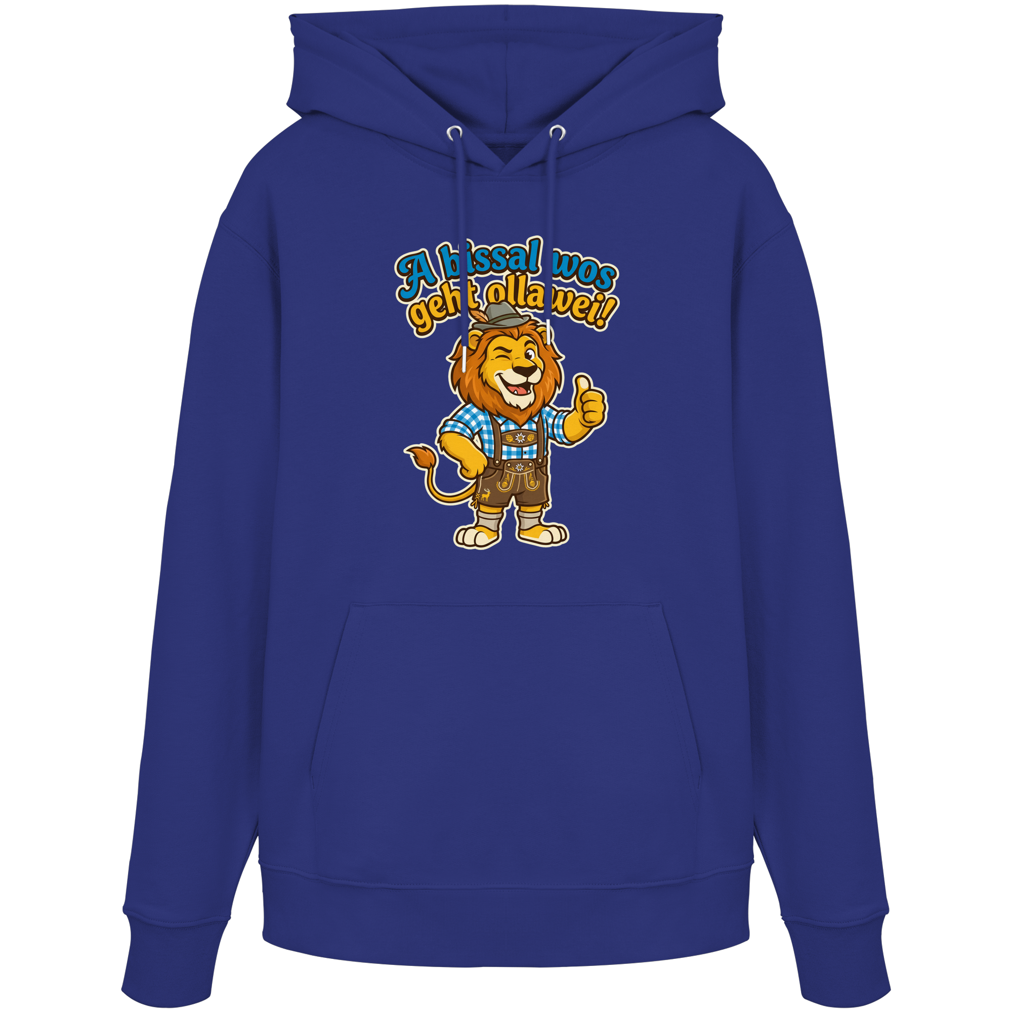 A BISSAL WOS GEHT OLLAWEI! - Organic Hoodie