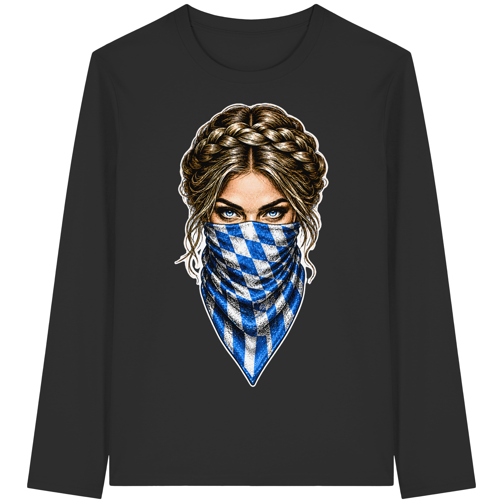 Bayerische Banditin - Organic Longsleeve T-Shirt