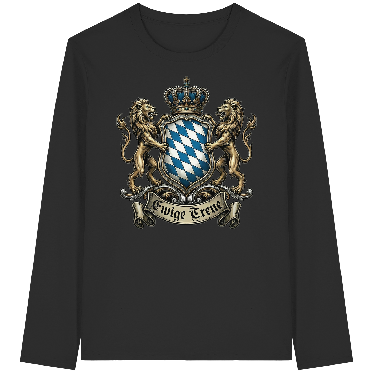 EWIGE TREUE - Organic Longsleeve T-Shirt - BayrischerHumor