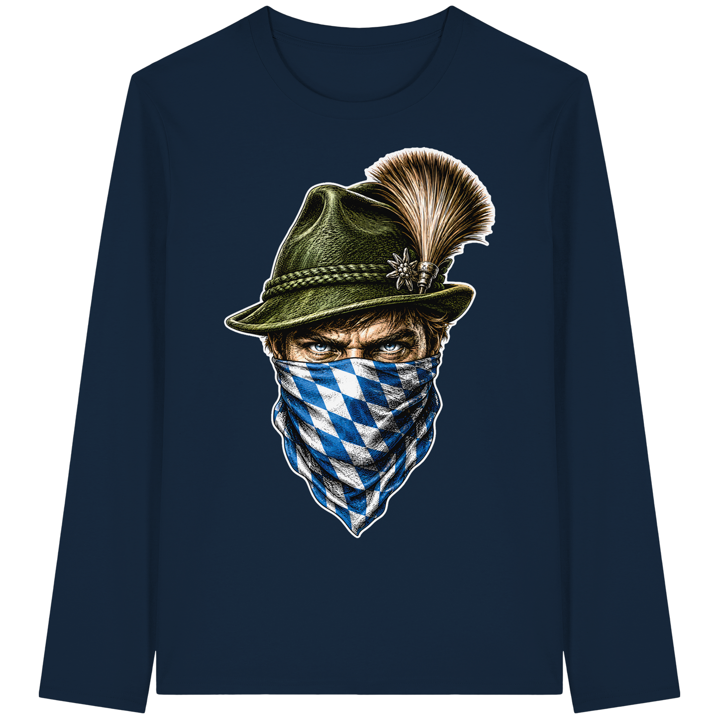 Bayerischer Bandit - Organic Longsleeve T-Shirt