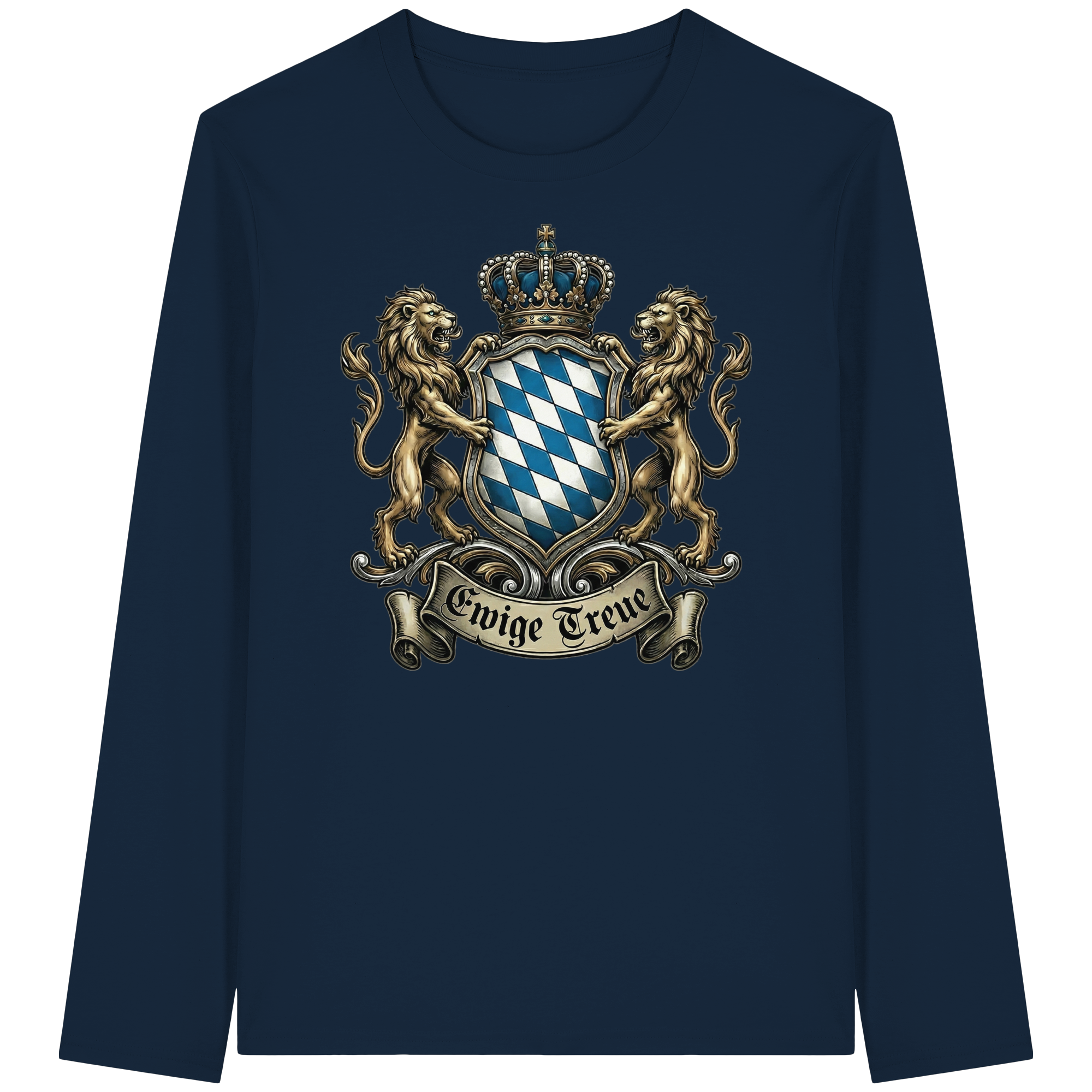 EWIGE TREUE - Organic Longsleeve T-Shirt - BayrischerHumor
