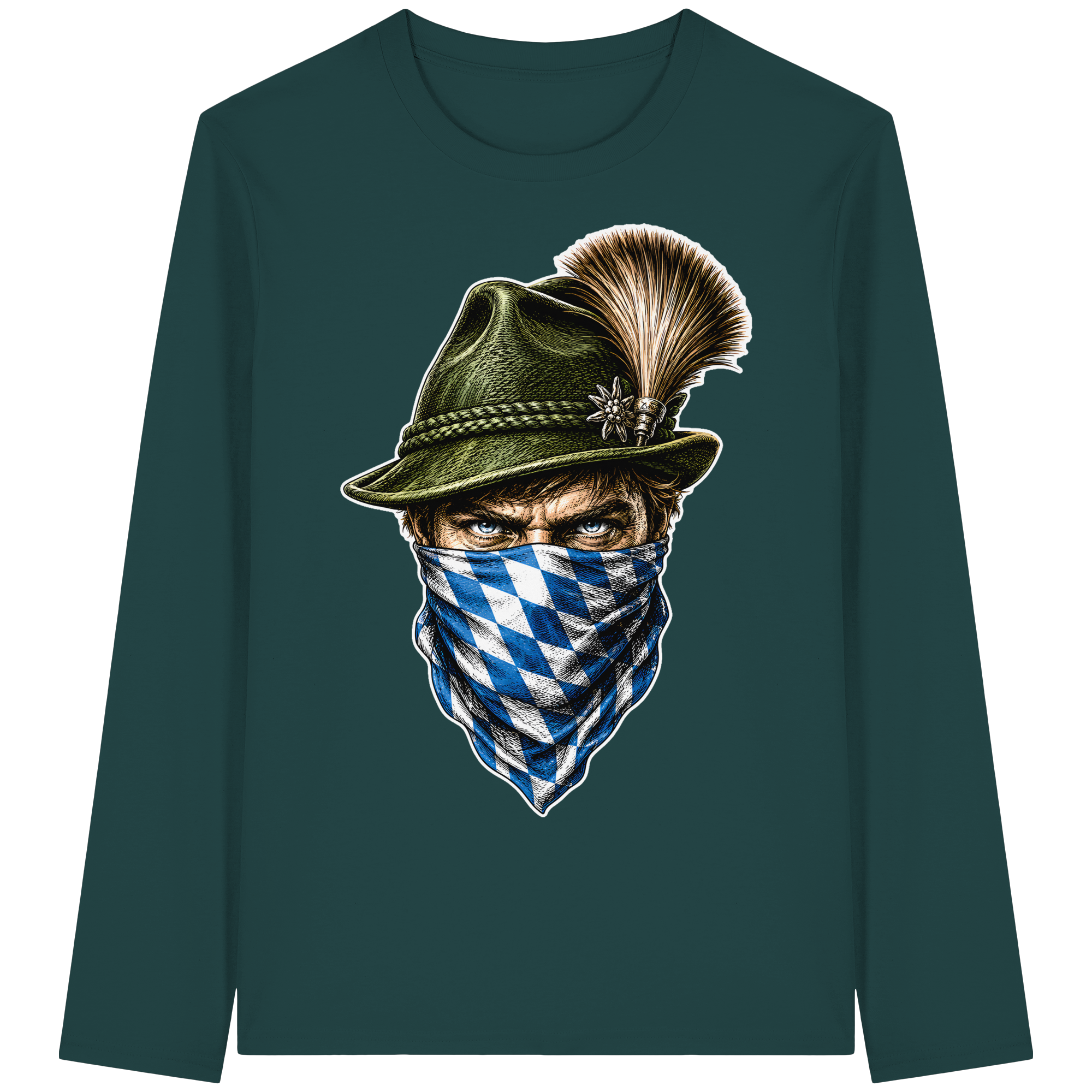 Bayerischer Bandit - Organic Longsleeve T-Shirt