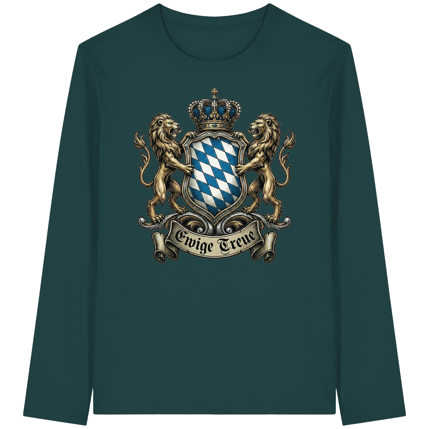 EWIGE TREUE - Organic Longsleeve T-Shirt - BayrischerHumor