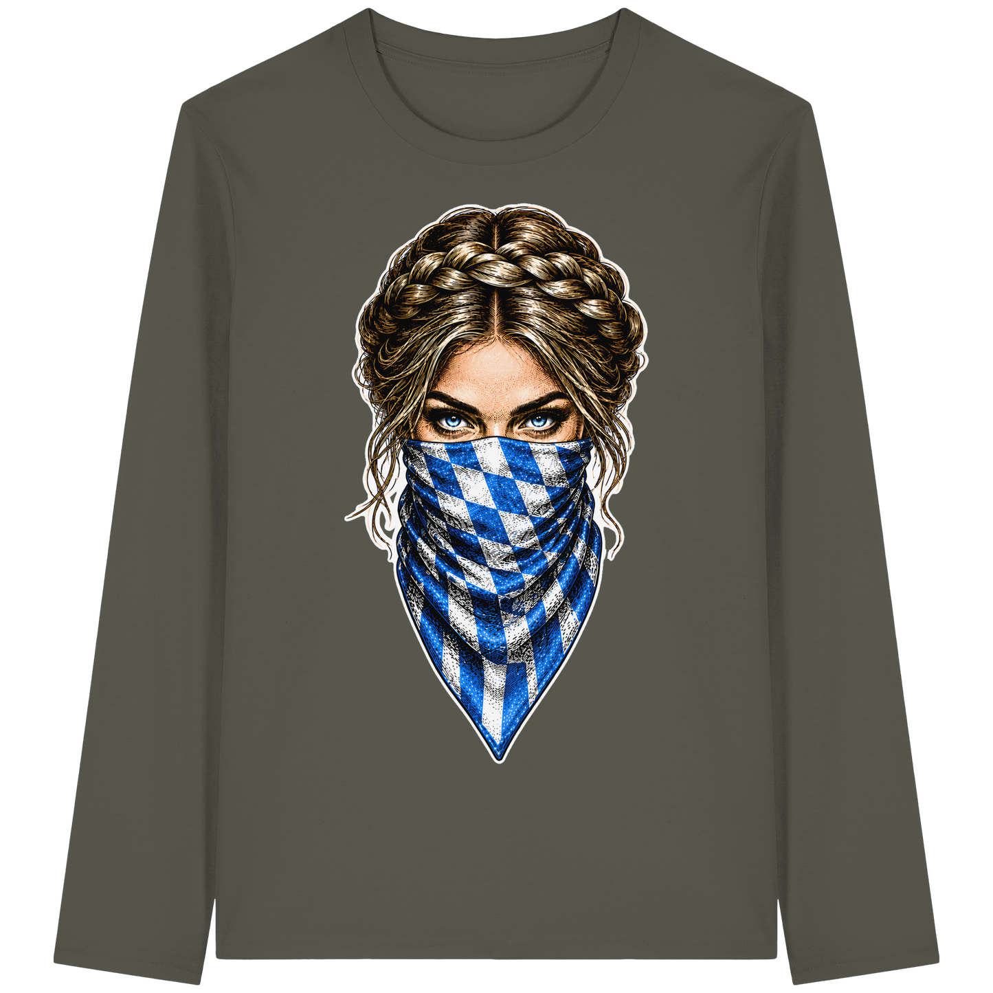Bayerische Banditin - Organic Longsleeve T-Shirt