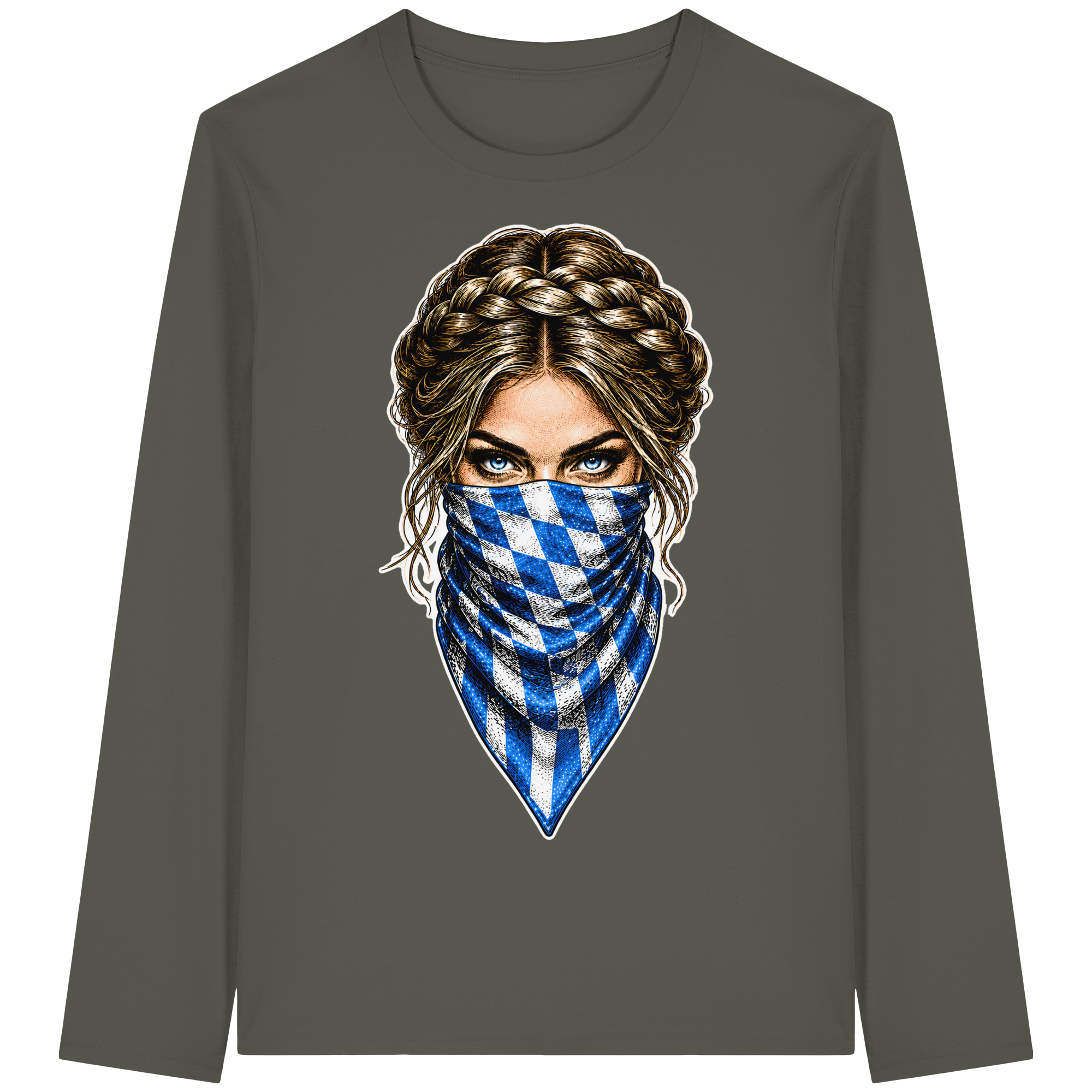 Bayerische Banditin - Organic Longsleeve T-Shirt