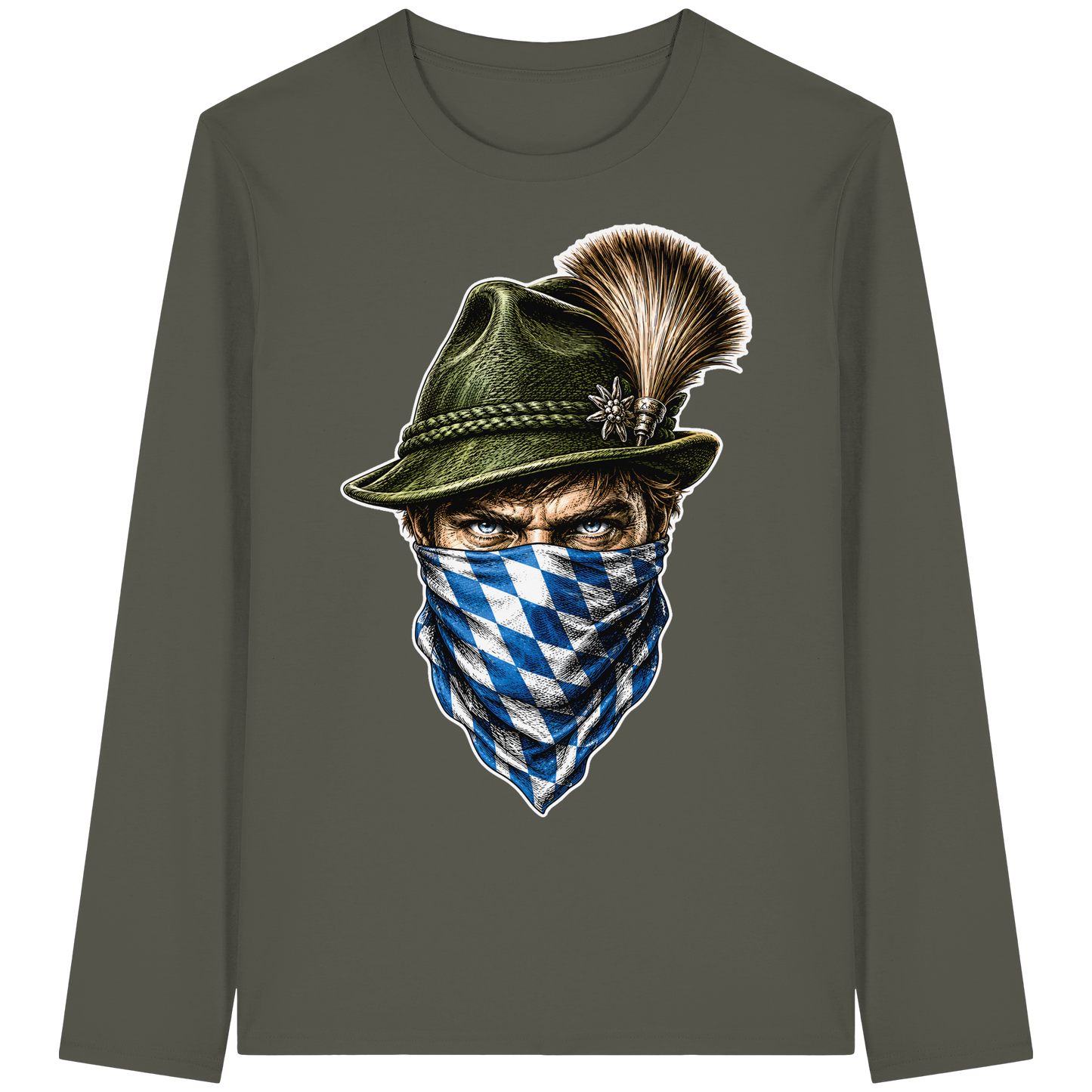 Bayerischer Bandit - Organic Longsleeve T-Shirt