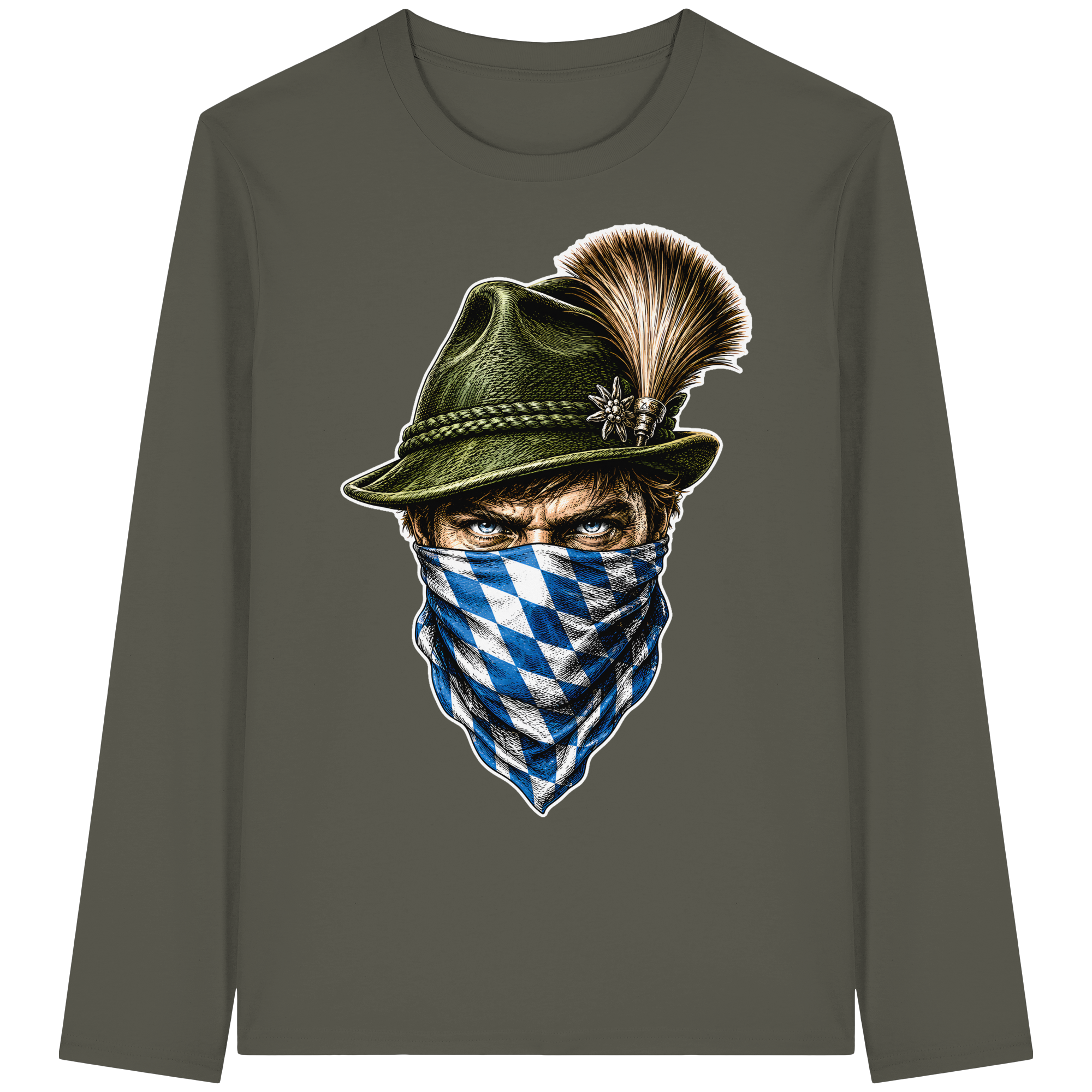 Bayerischer Bandit - Organic Longsleeve T-Shirt