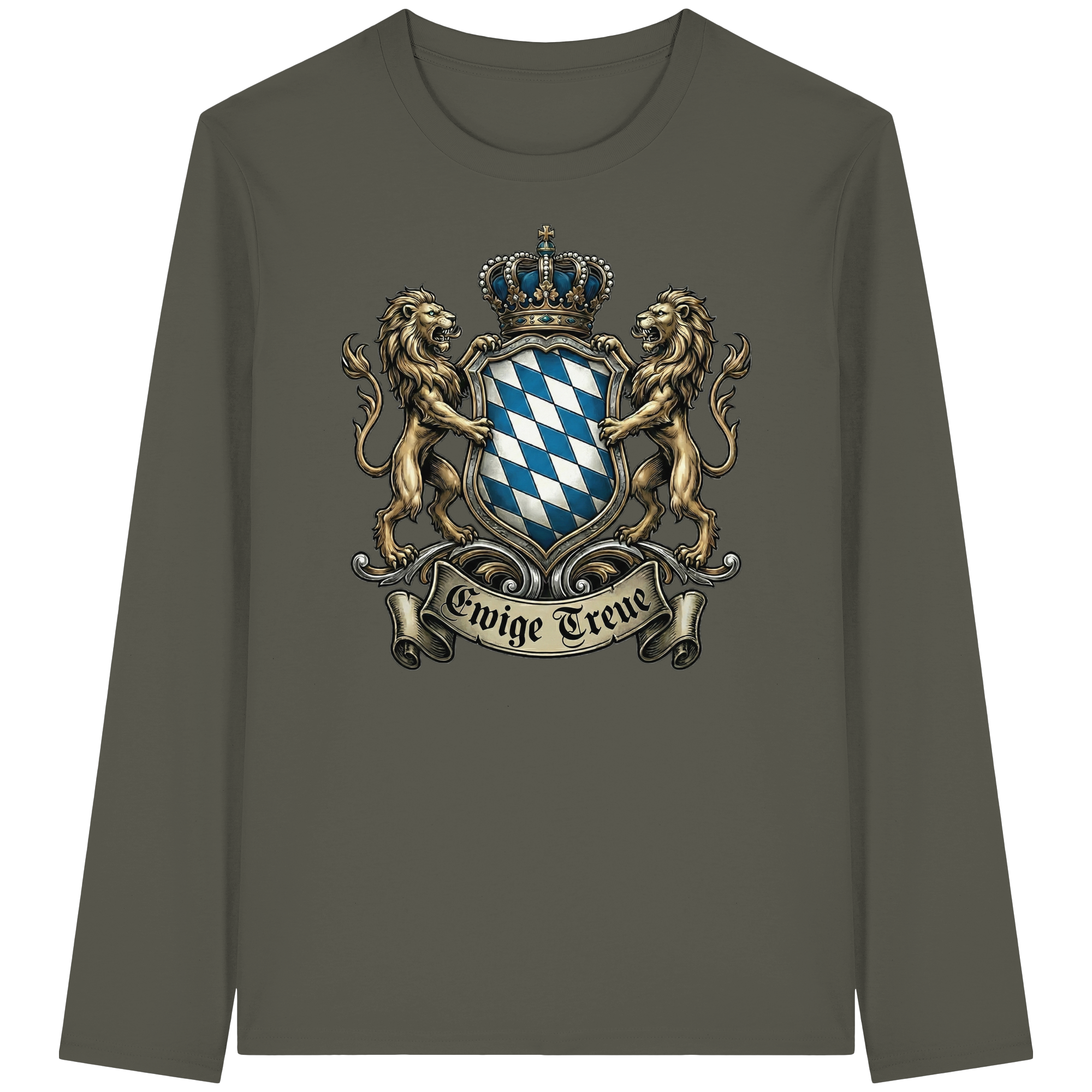 EWIGE TREUE - Organic Longsleeve T-Shirt - BayrischerHumor